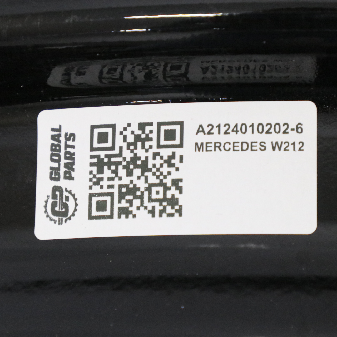 Mercedes W212 Schwarz Leicht metall felge 5-Doppel speiche 16" 8J A2124010202