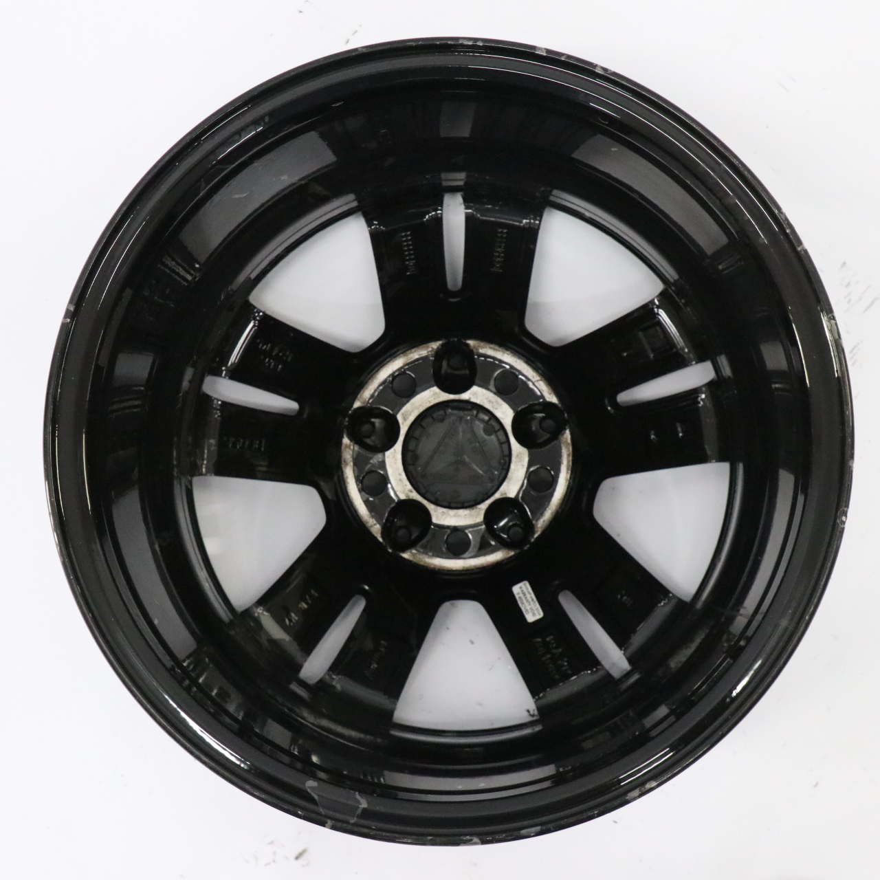 Mercedes W212 Schwarz Leicht metall felge 5-Doppel speiche 16" 8J A2124010202