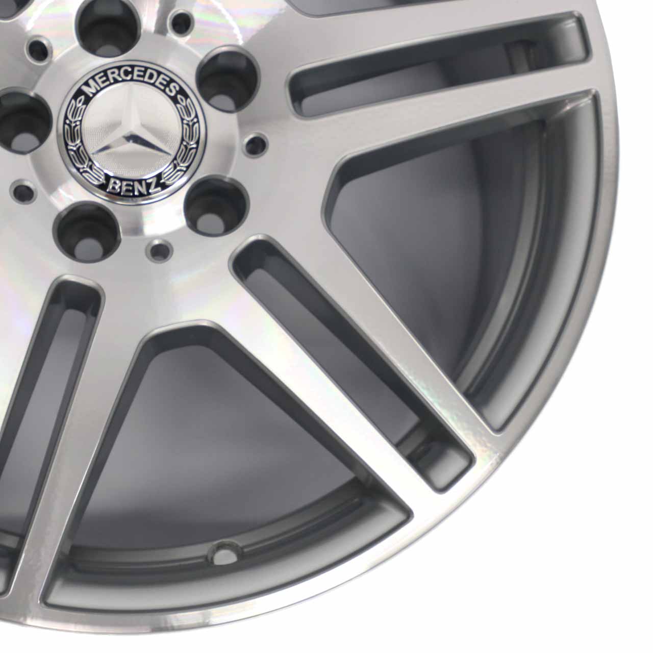 Mercedes-Benz W212 Hinten Silber Alufelge Alu Felge 18" ET:54 9J A2124012402