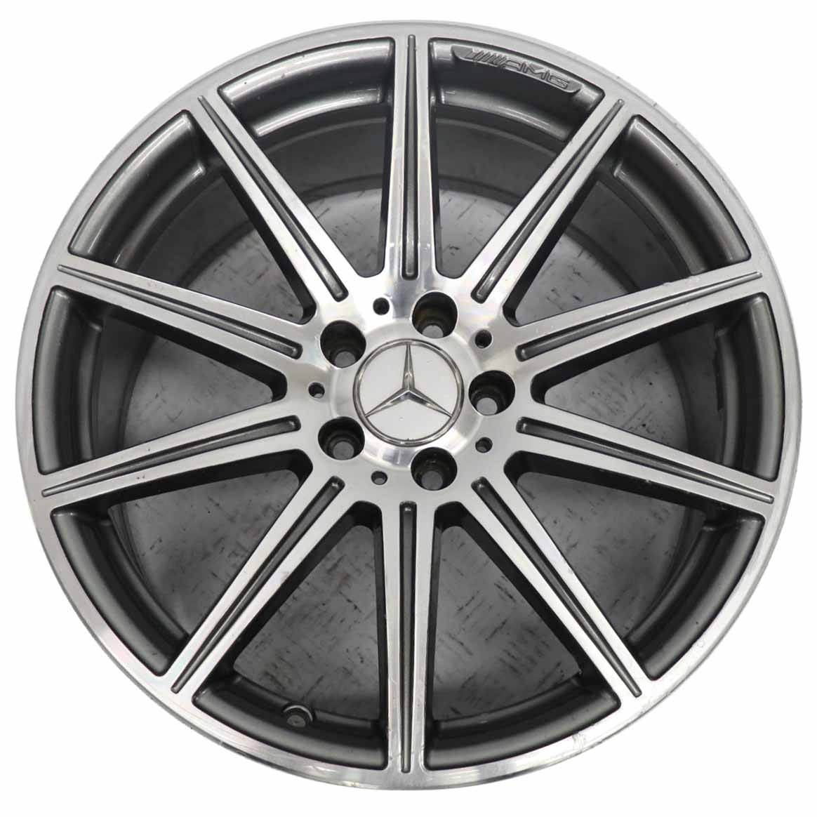 Mercedes W212 E63 AMG Leichtmetallfelge 10-Speichen Rad 19" 9,5J A2124015102