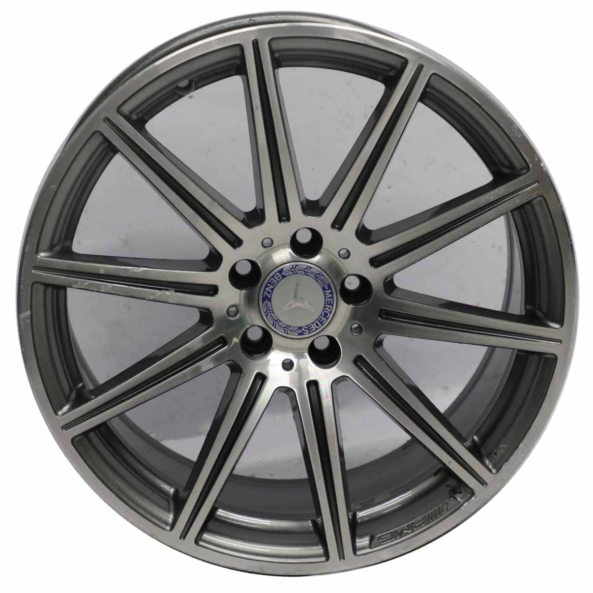 Mercedes W212 E63 AMG Leichtmetallfelge 10-Speichen Rad 19" 9,5J A2124015102