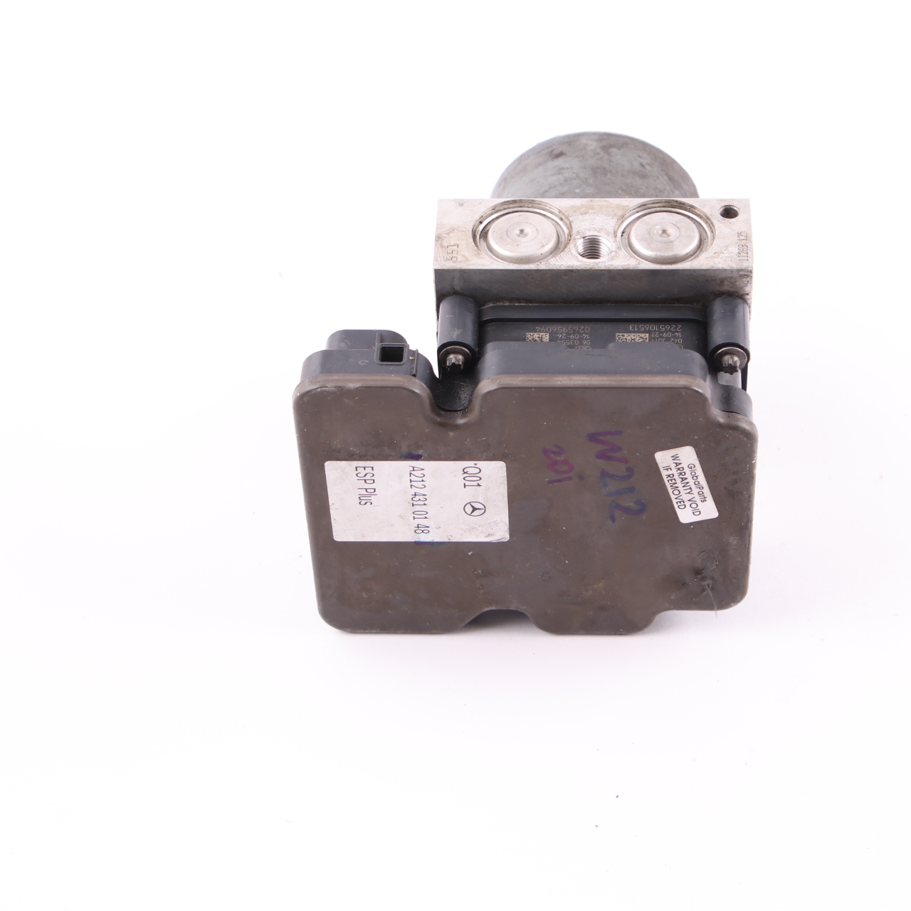 Mercedes W212 ABS Pumpe Bremse Hydro Hydraulik Steuergerät Modul A2124310148