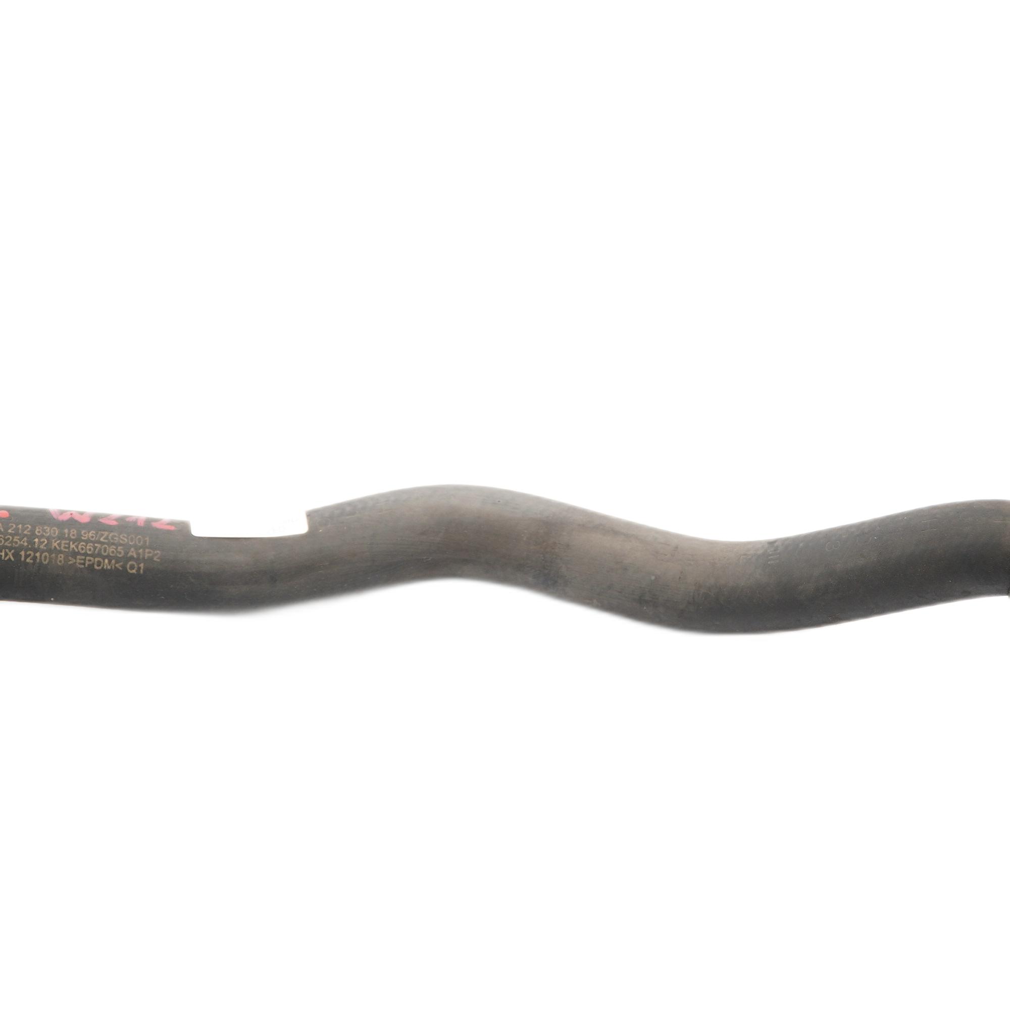 Water Pipe Mercedes W212 Engine Cooling Coolant Hose Line A2128301896