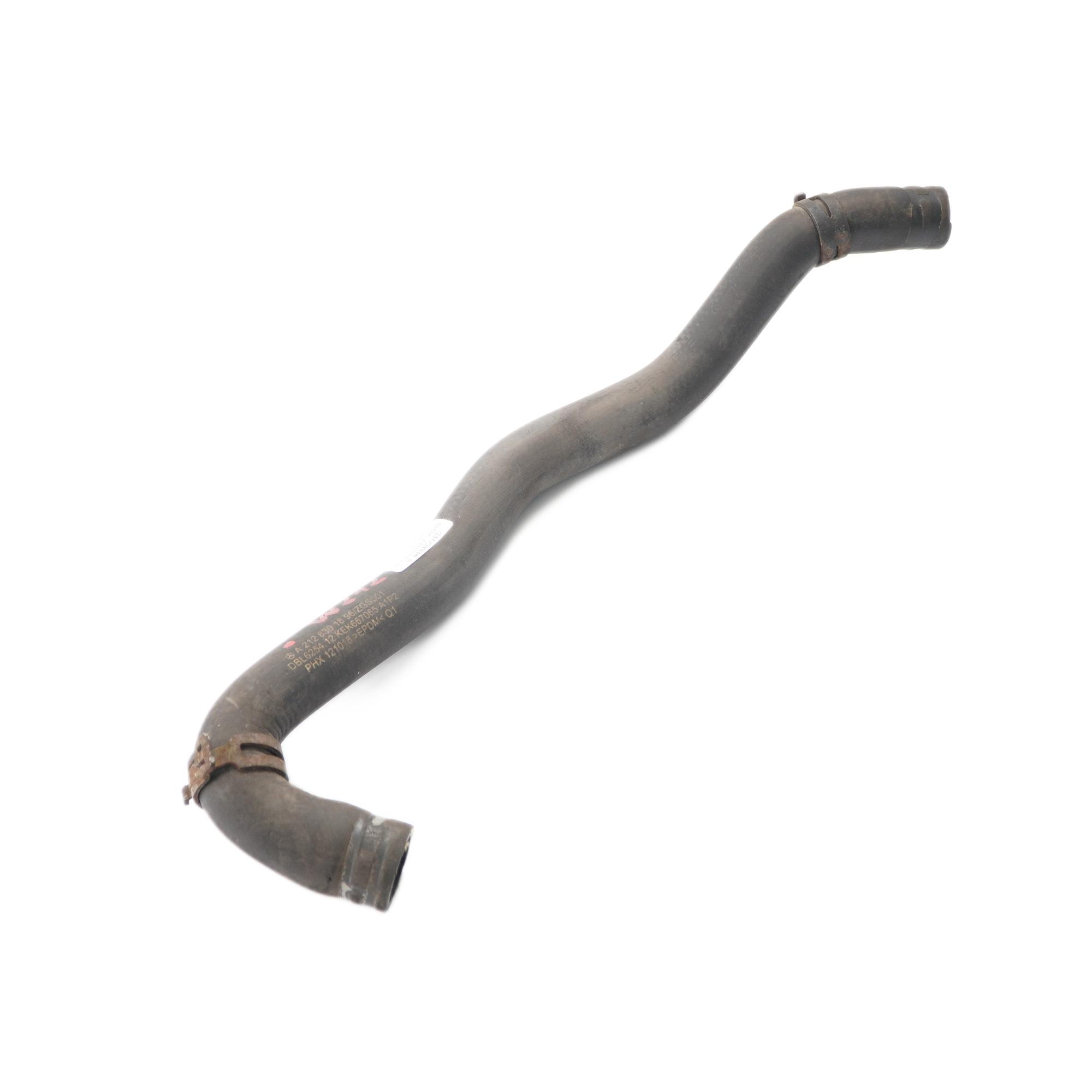 Water Pipe Mercedes W212 Engine Cooling Coolant Hose Line A2128301896