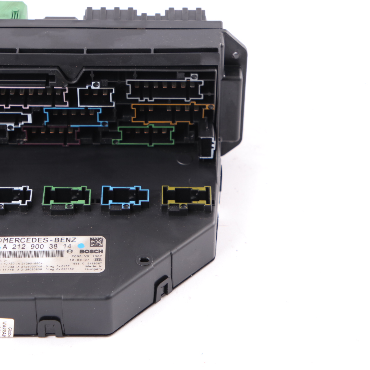Sicherungs Kasten Mercedes W204 W212 Front Relais Steuergerät SAM A2129003814