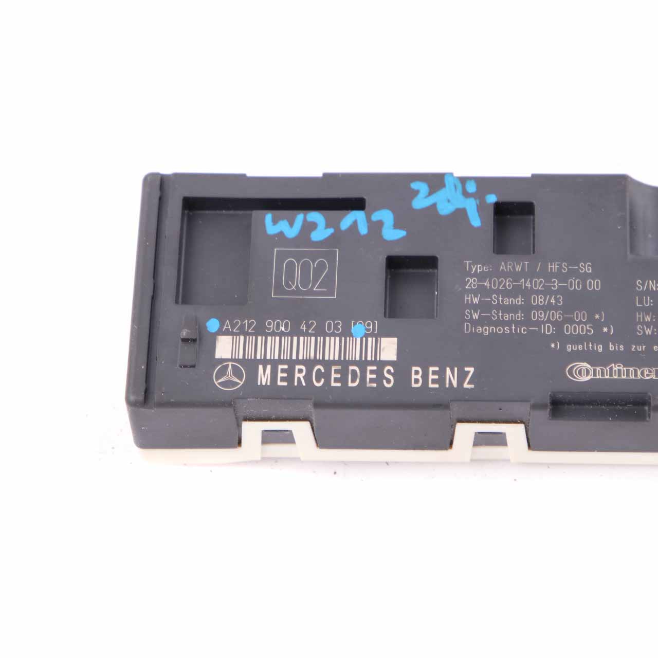 Mercedes W212 Heckklappensteuergerät Kofferraumdeckelmodul A2129004203