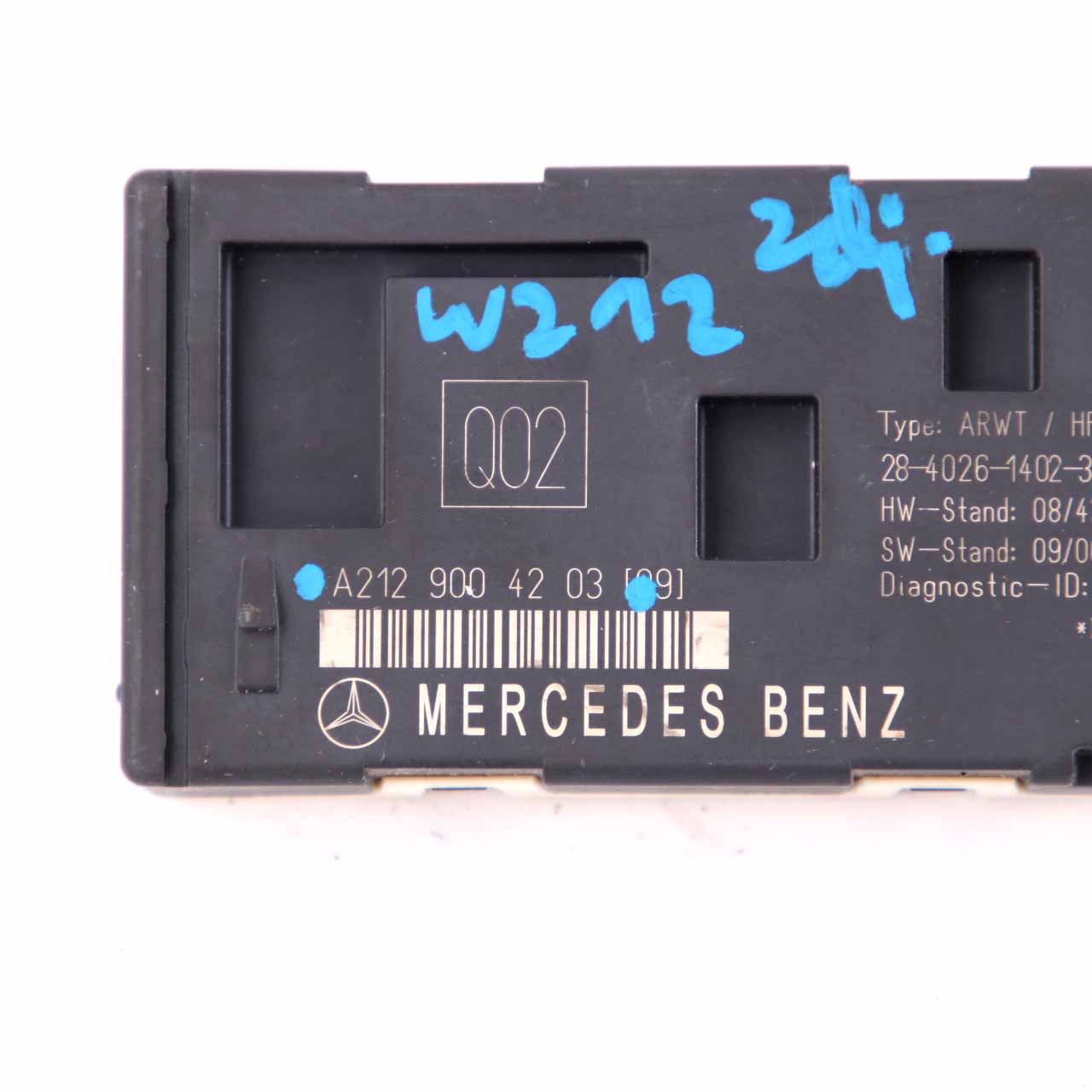 Mercedes W212 Heckklappensteuergerät Kofferraumdeckelmodul A2129004203