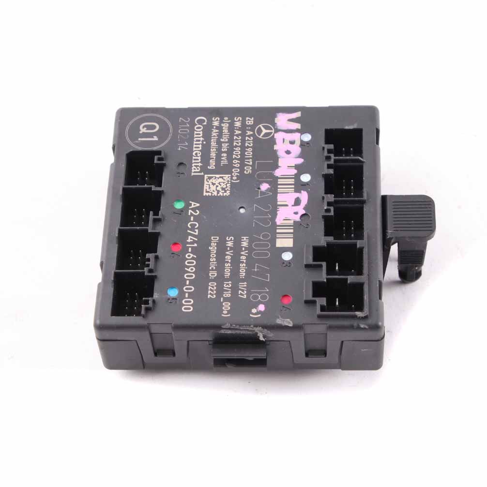 Door Module Mercedes W212 Front Right O/S Control Unit Module A2129004718