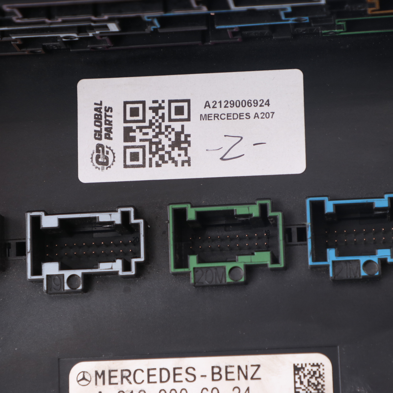 Mercedes W207 W212 SAM Modul Sicherungs kasten Relais Steuergerät A2129006924