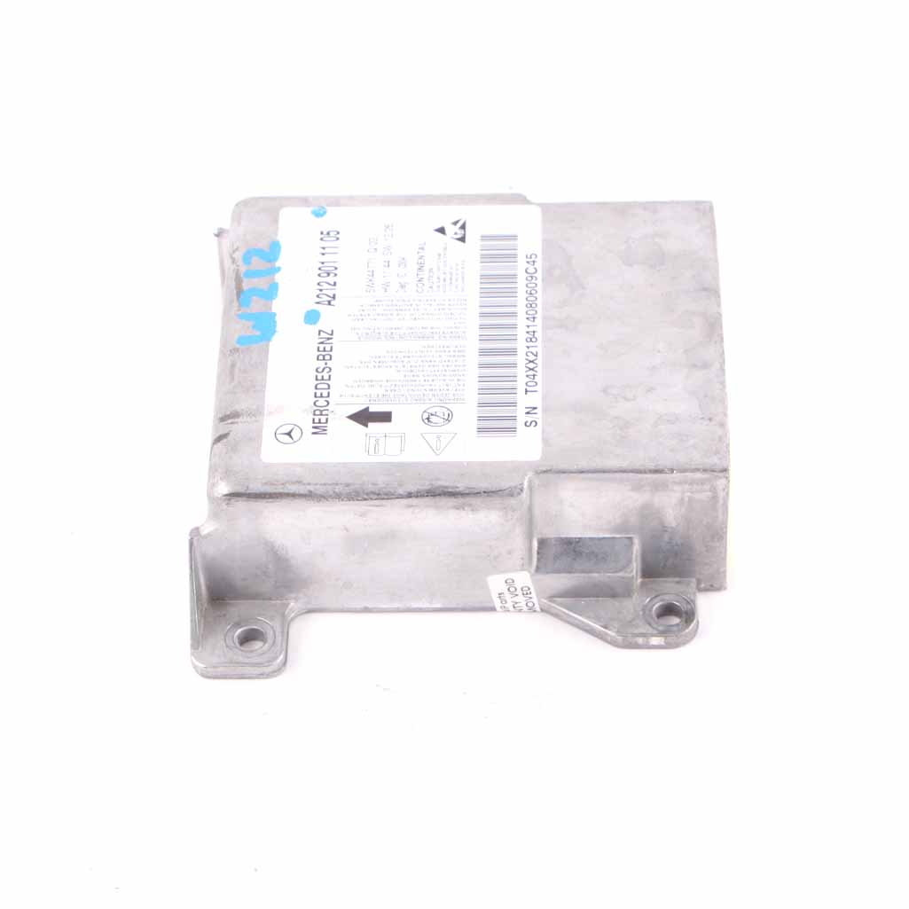 Mercedes W212 Airbag Steuergerät ECU Airbag-Sensormodul A2129011105