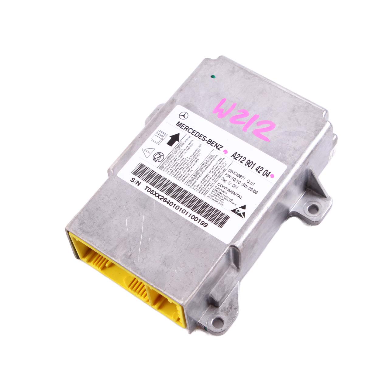 Mercedes-Benz W212 ECU Steuerung Gerät Sensor Modul Airbag A2129014204