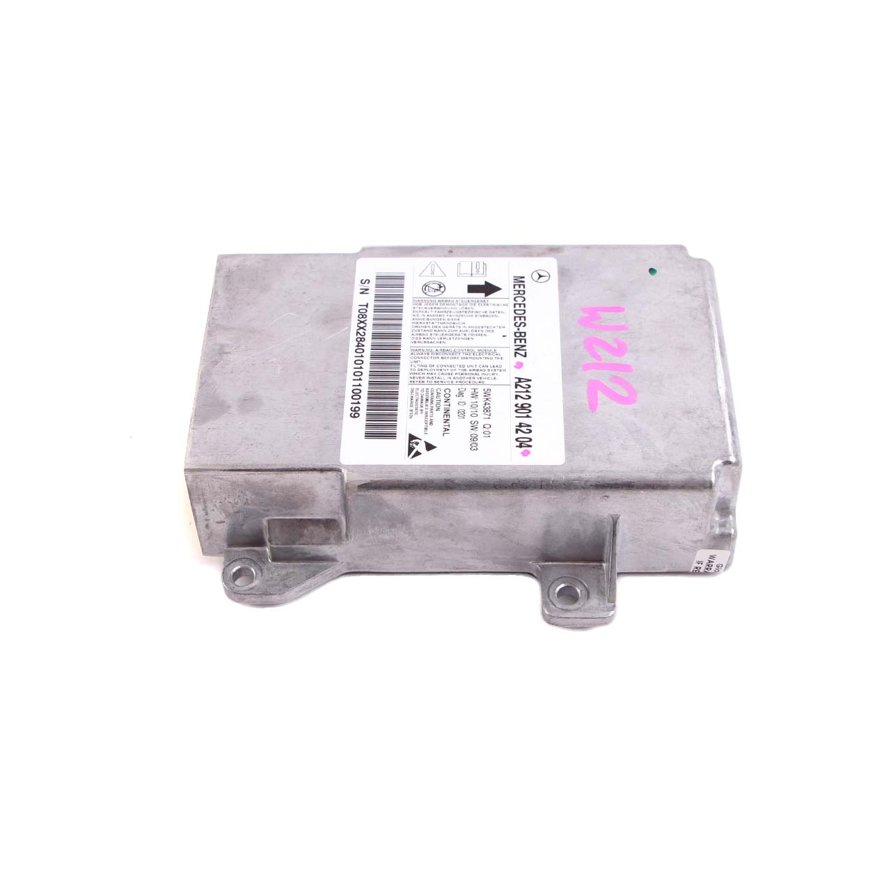 Mercedes-Benz W212 ECU Steuerung Gerät Sensor Modul Airbag A2129014204