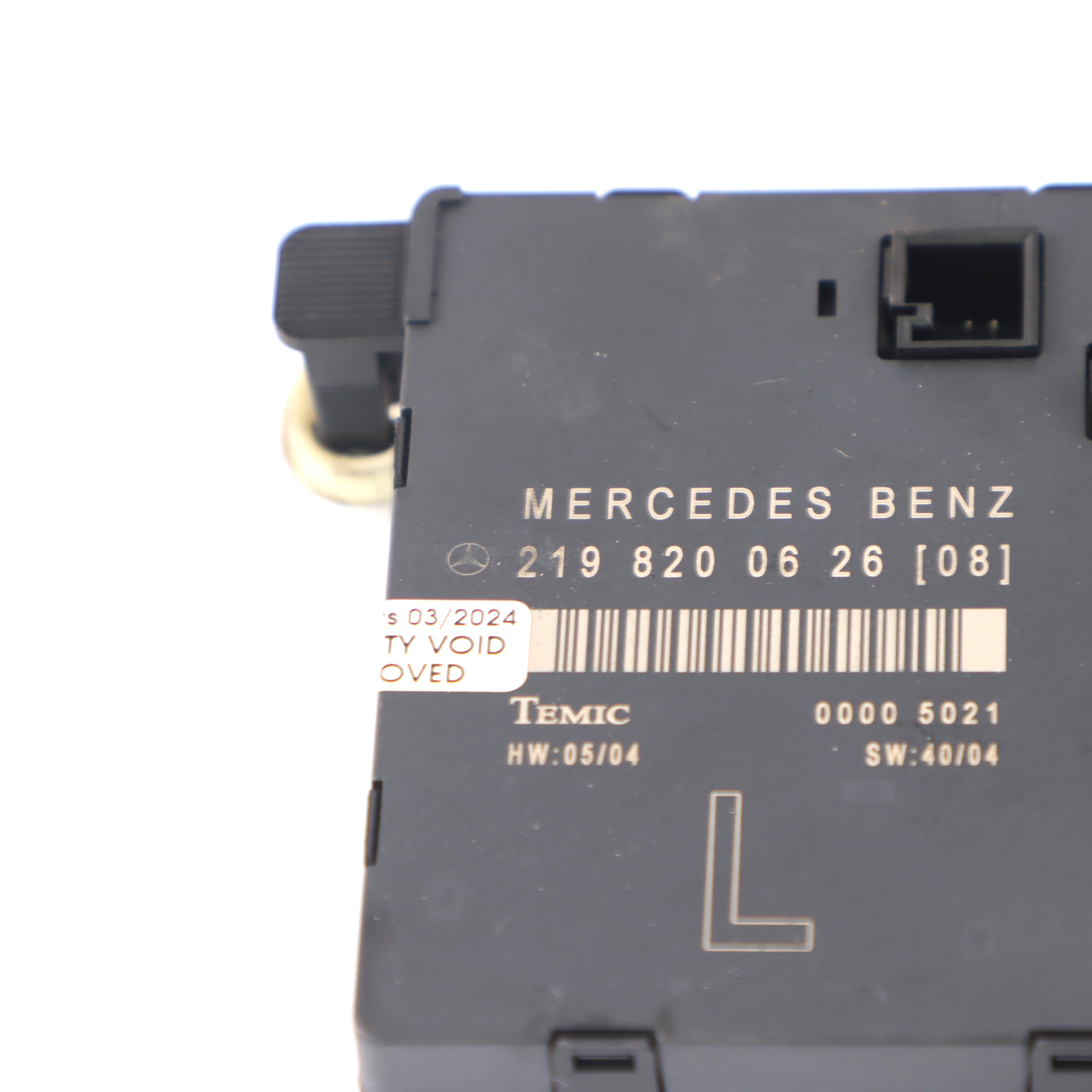 Türmodul Mercedes C219 Tür vorne links Steuergerät Modul A2198200626