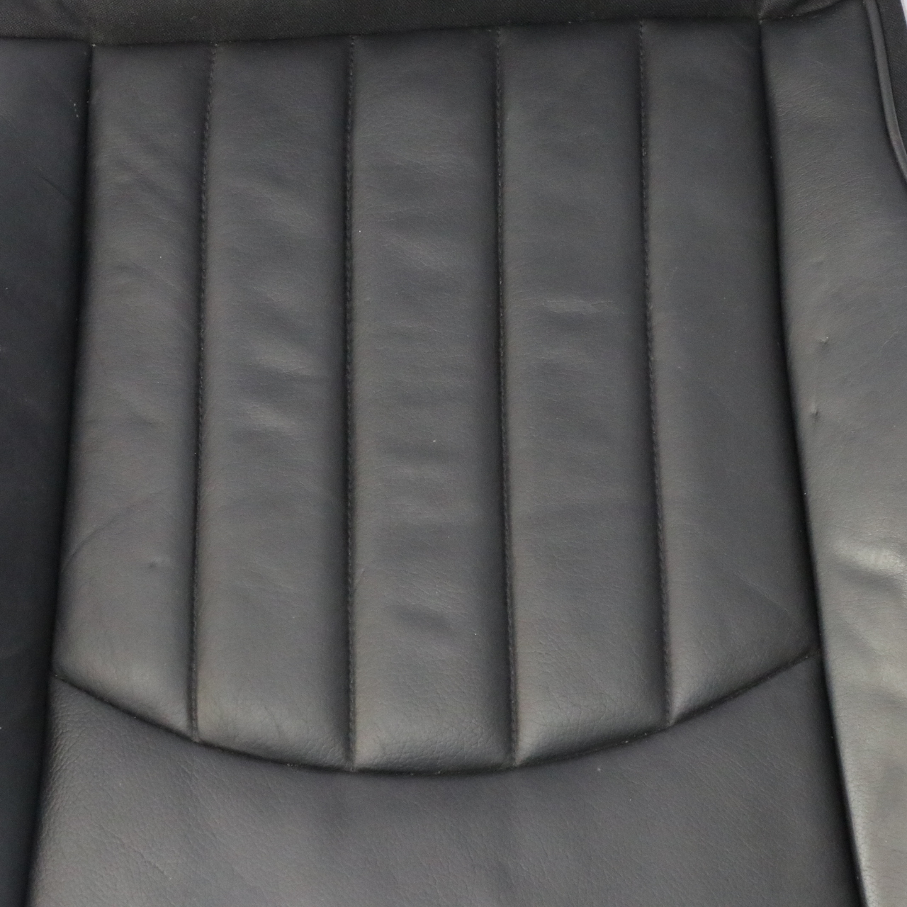 Mercedes W219 Vorne Links Sitzbezug Beheizt Schwarz Leder Interieur