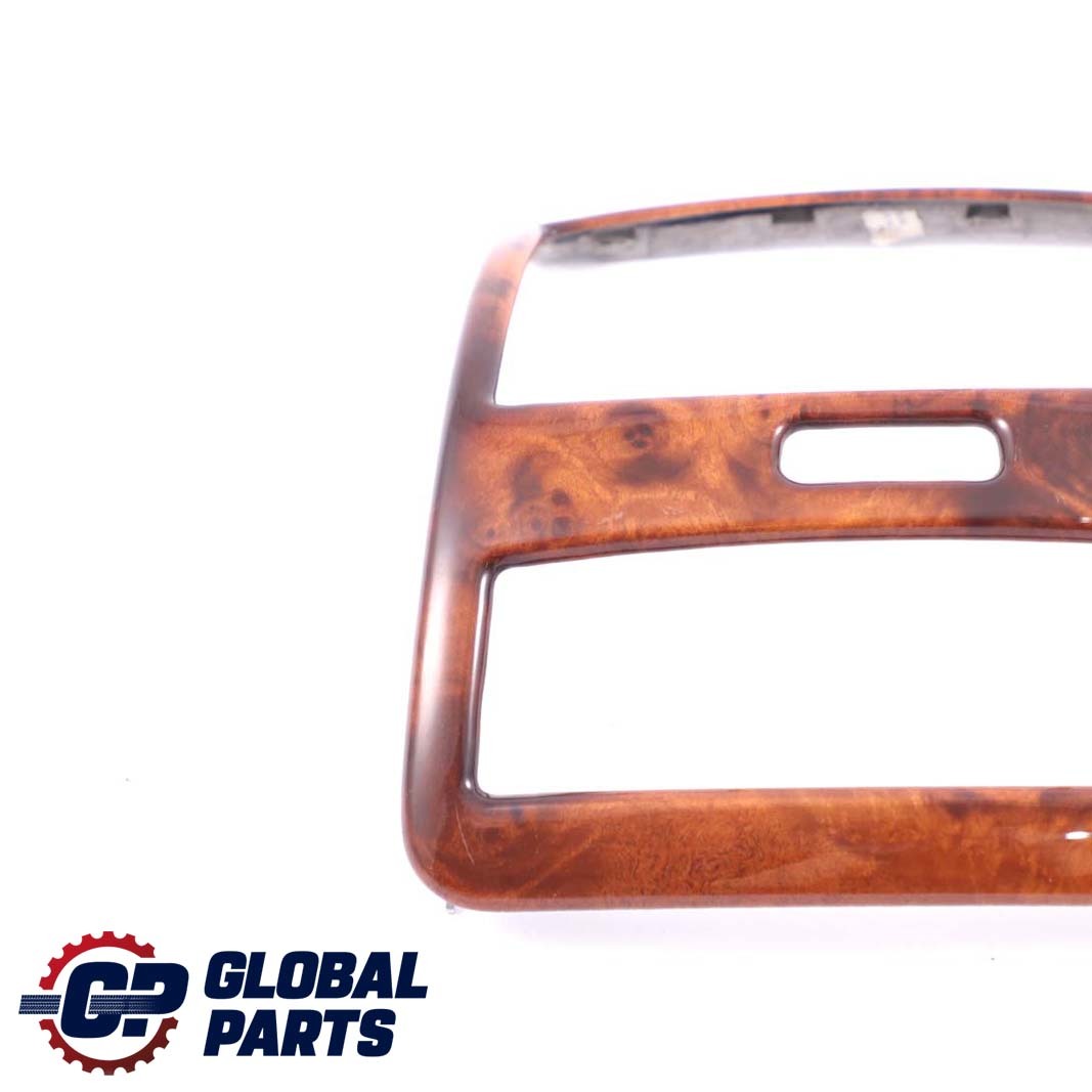 Mercedes-Benz S W220 Center Console Rear Trim Frame Cover Wood A2206805039