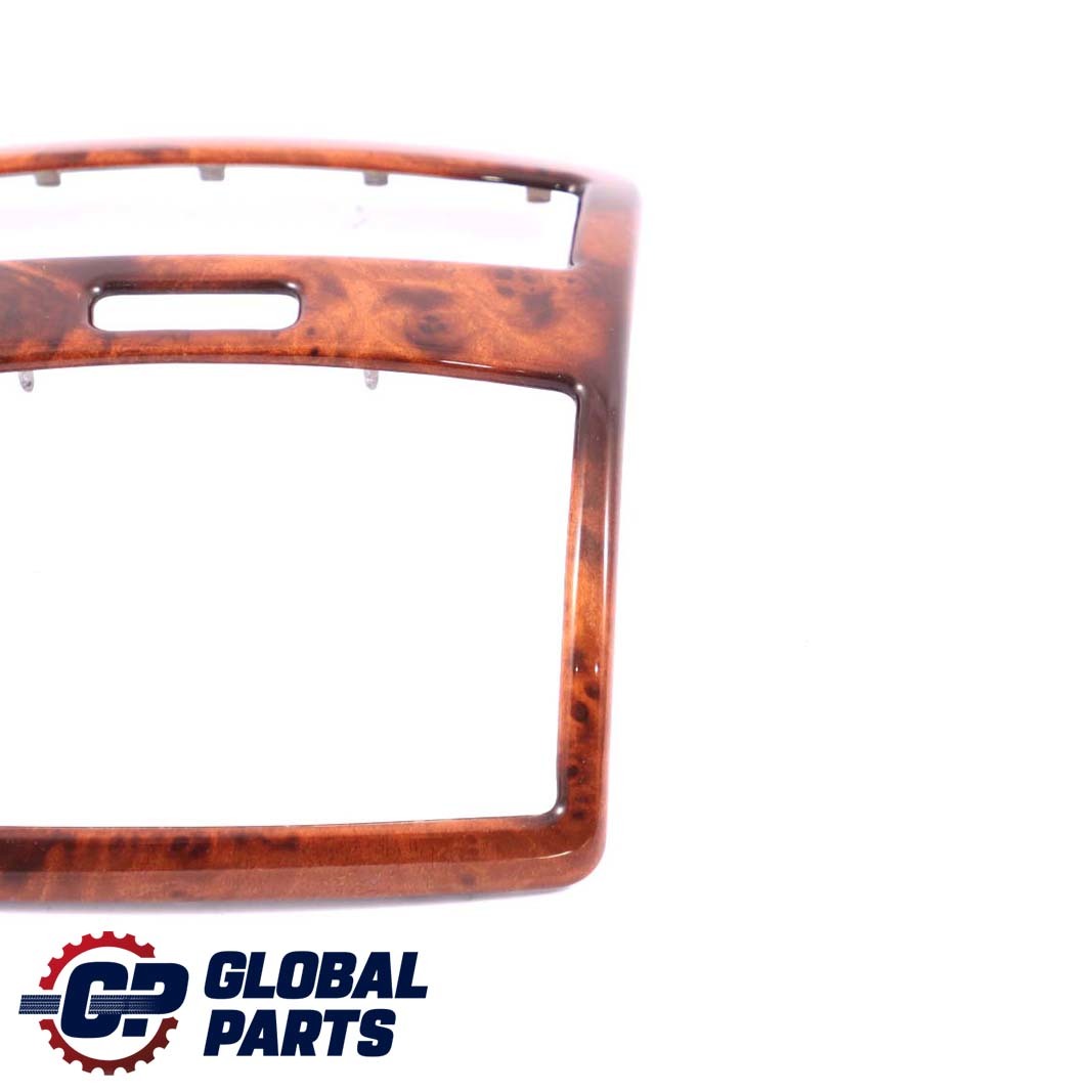 Mercedes-Benz S W220 Center Console Rear Trim Frame Cover Wood A2206805039