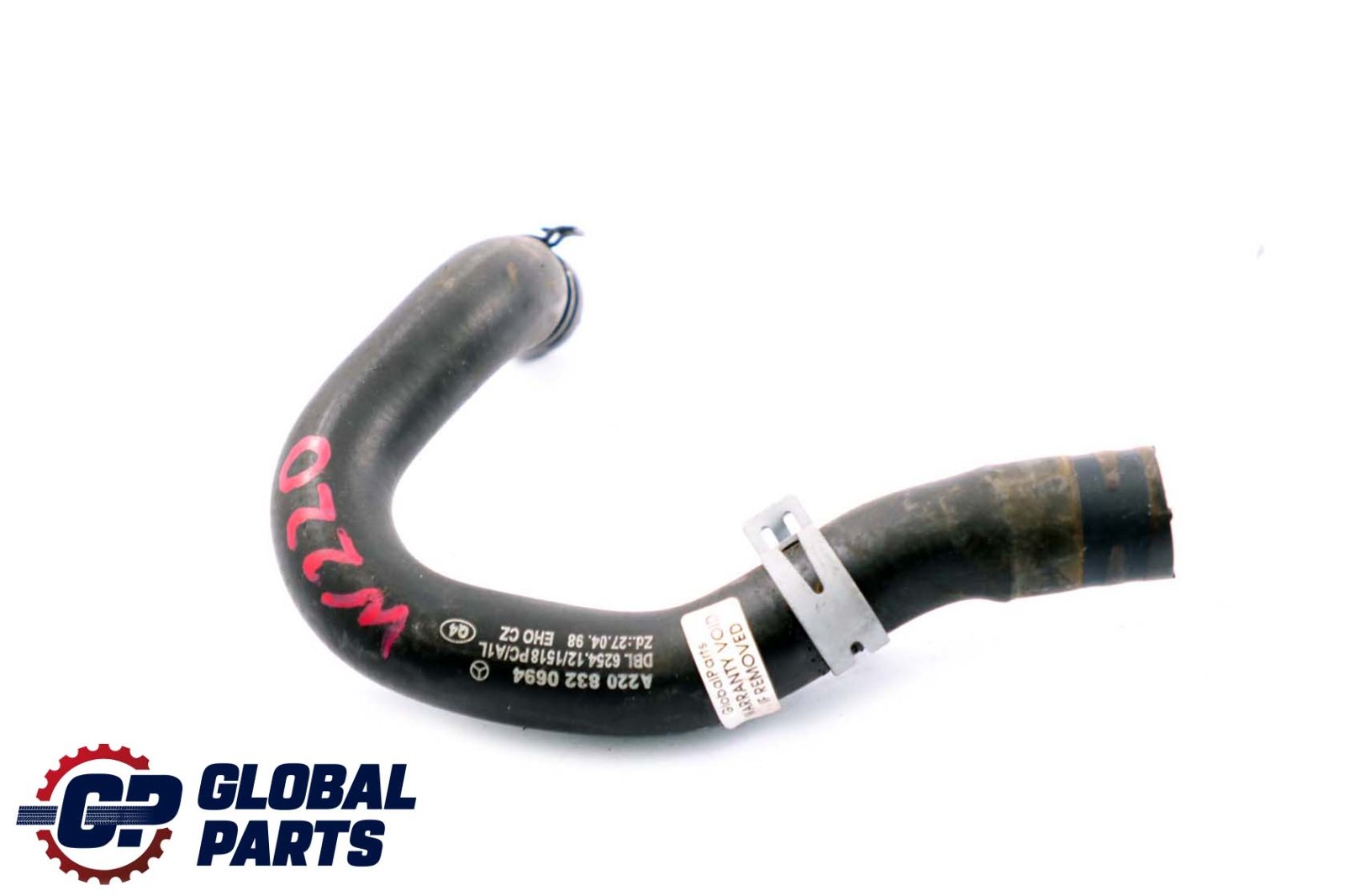 Mercedes-Benz CL S Class C215 W220 Water Coolant Hose Pipe Radiator A2208320694