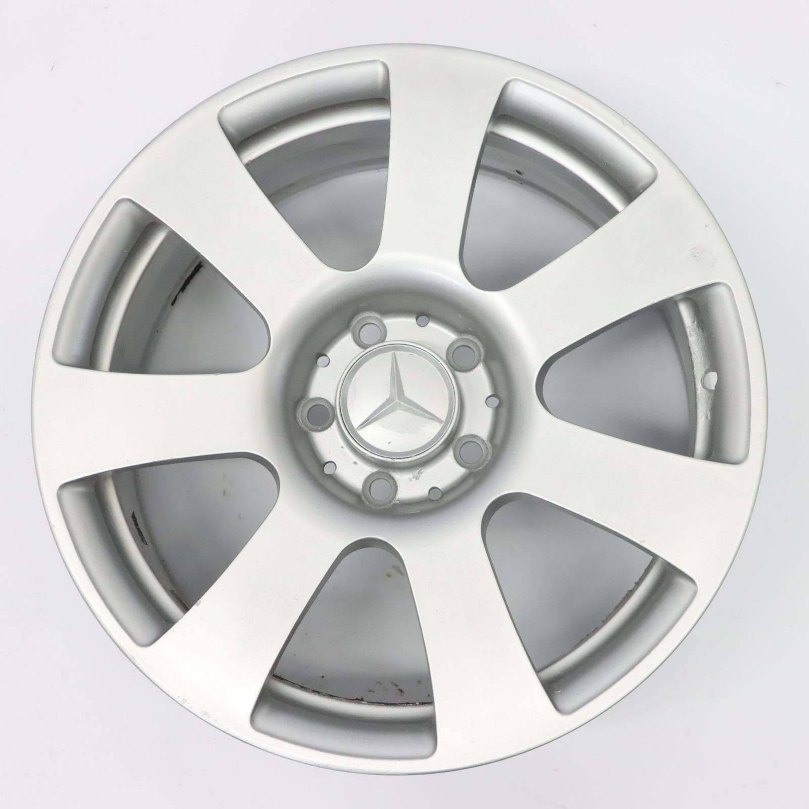 Mercedes W216 W221 Silberne Leicht metall felge 17" 8J ET:43 A2214010202