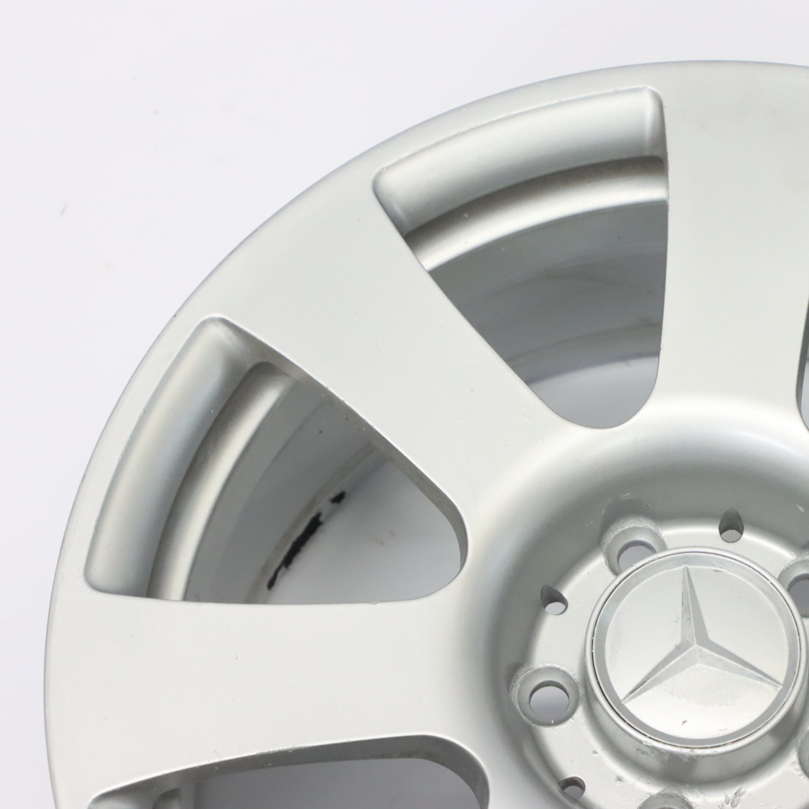 Mercedes W216 W221 Silberne Leicht metall felge 17" 8J ET:43 A2214010202