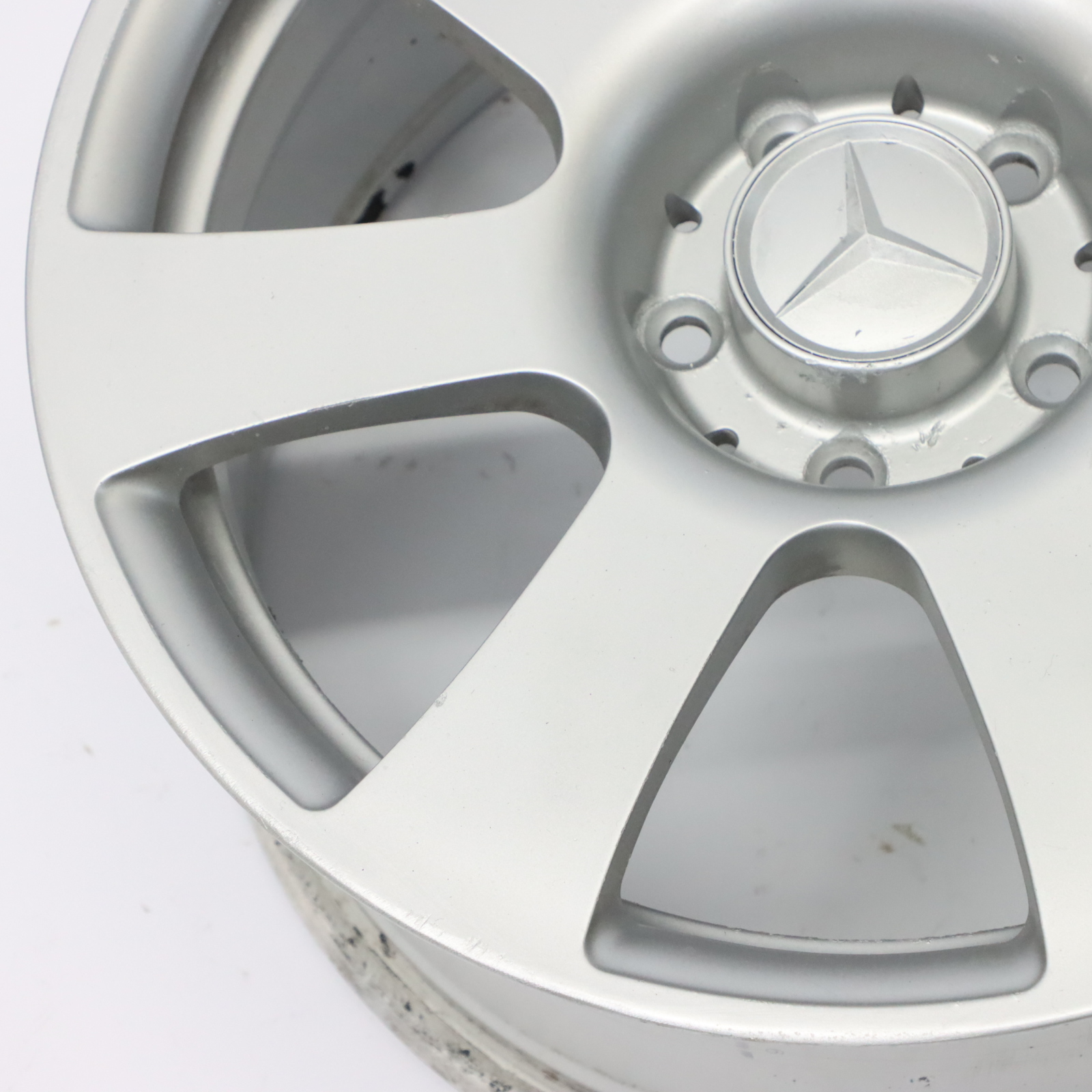 Mercedes W216 W221 Silberne Leicht metall felge 17" 8J ET:43 A2214010202