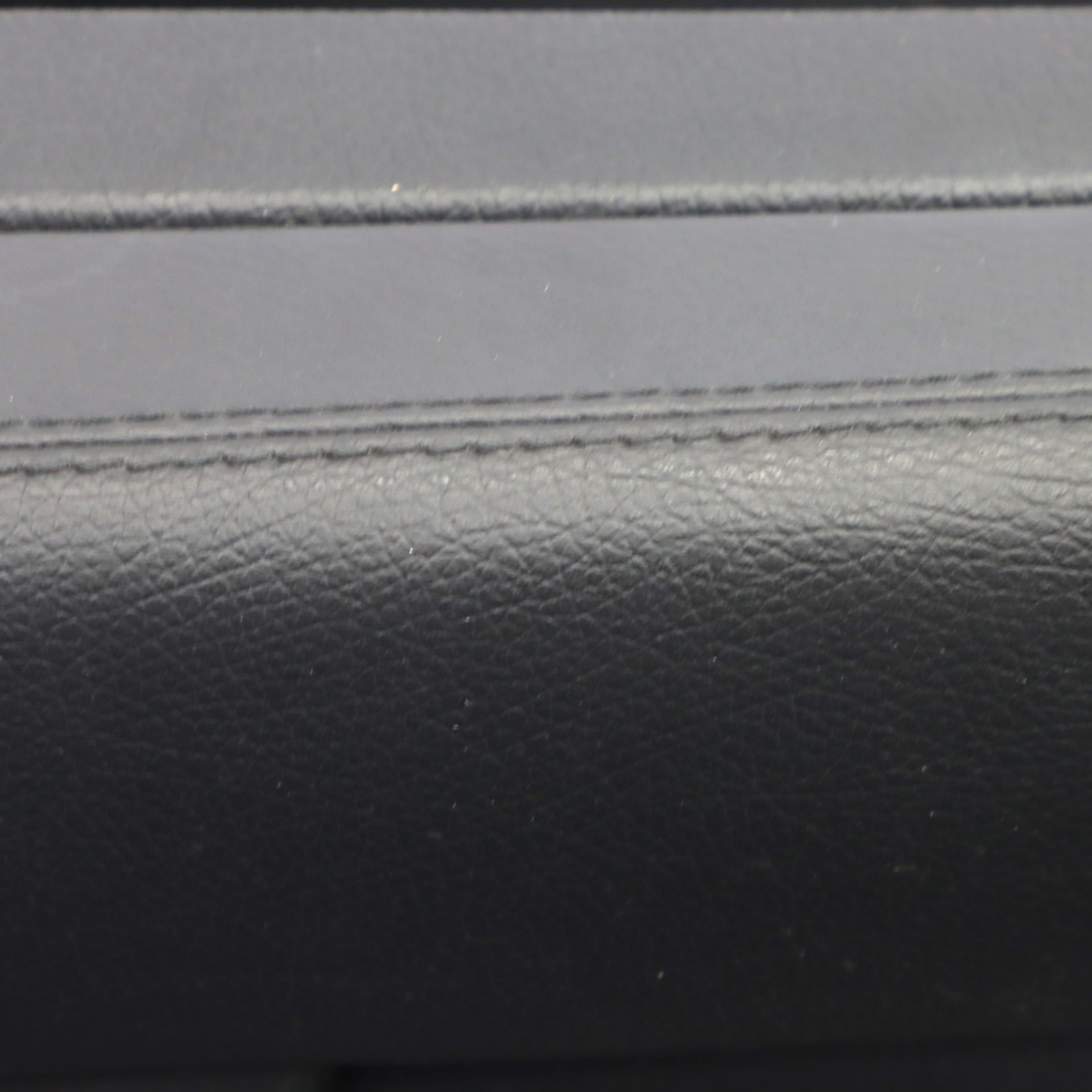 Mercedes W221 Türkarte Abdeckung hinten rechts Trim Panel schwarz Leder