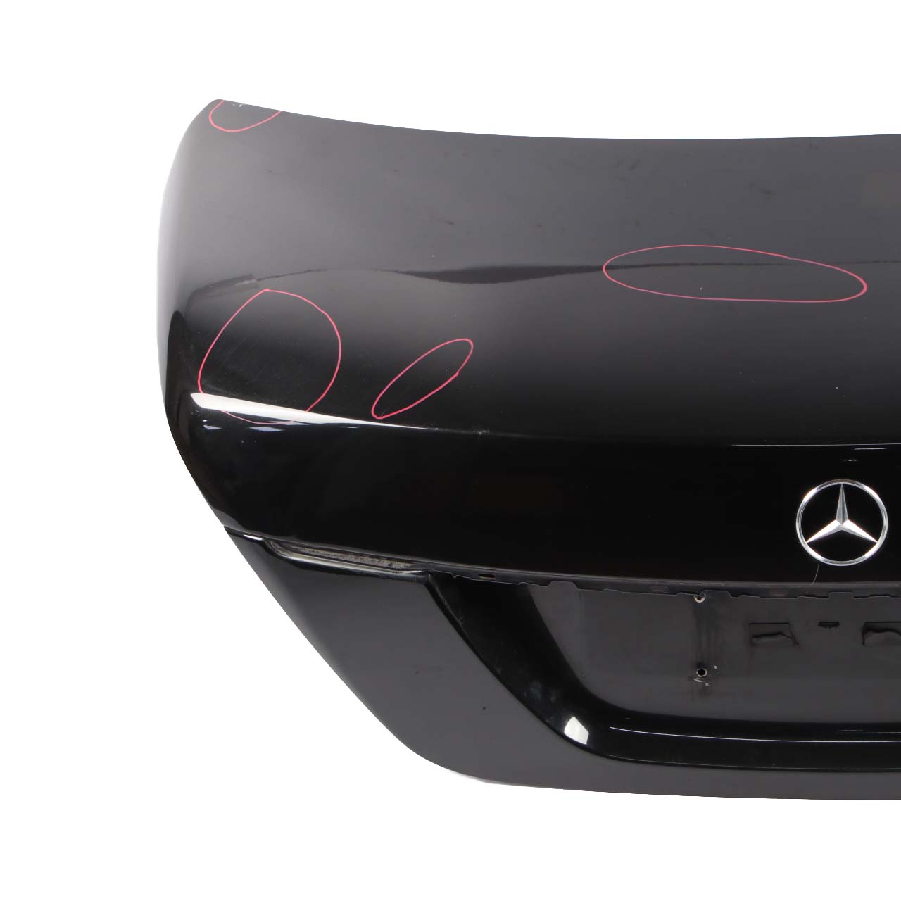 Mercedes-Benz S-Class W221 Boot Trunk Lid Tailgate Obsidian Black Metallic - 197