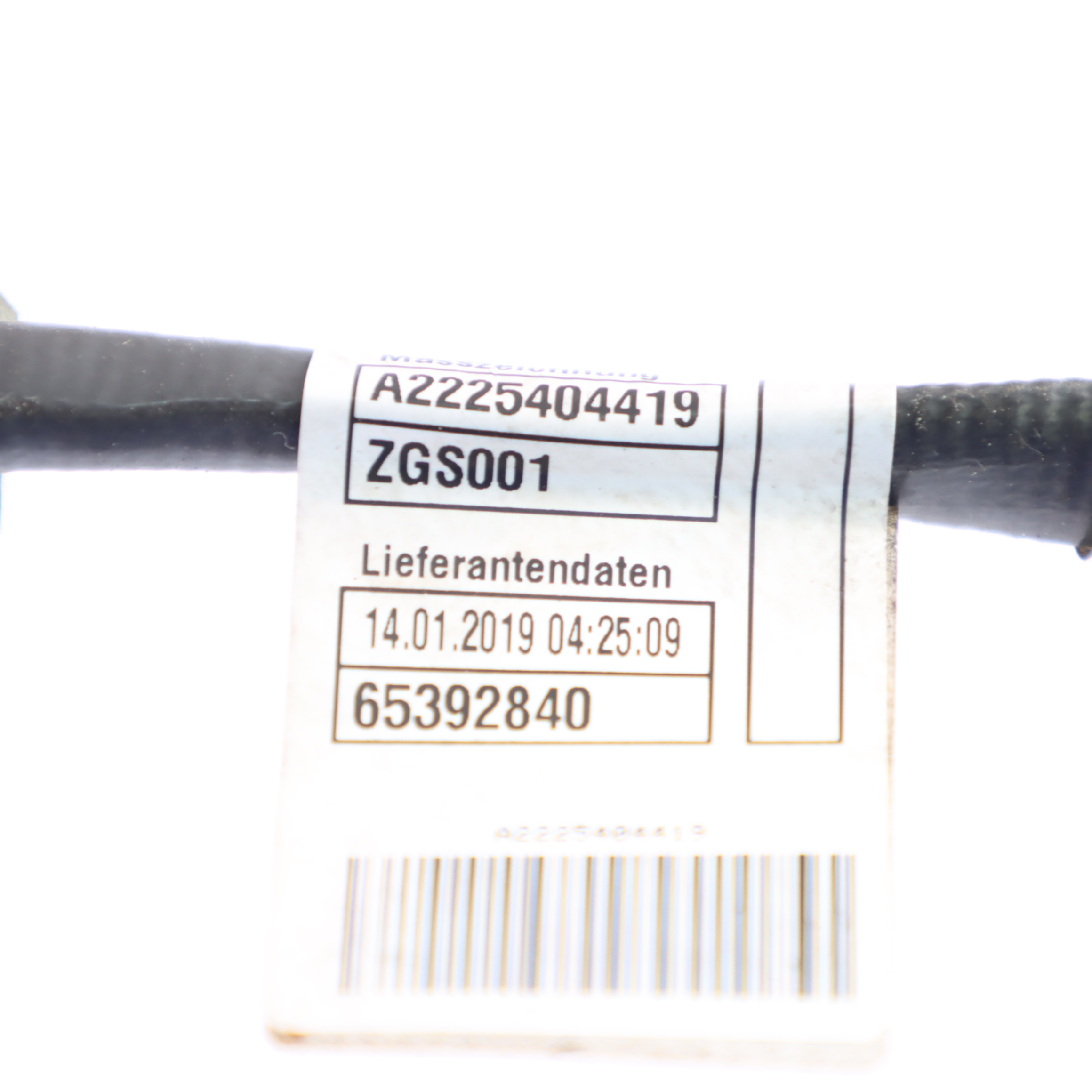 Mercedes W222 C238 C257 Elektrische Verkabelung Kabelbaum Kabel A2225404419