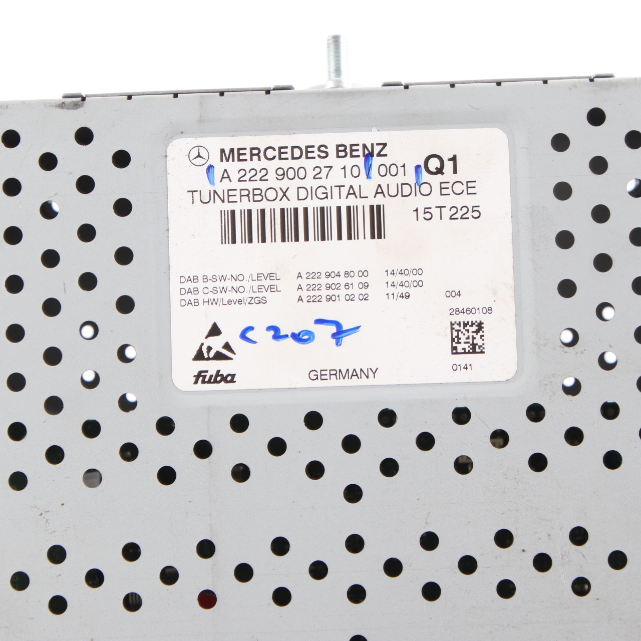 Mercedes W207 W212 W218 Digital Audio Steuergerät DAB ECE A2229002710