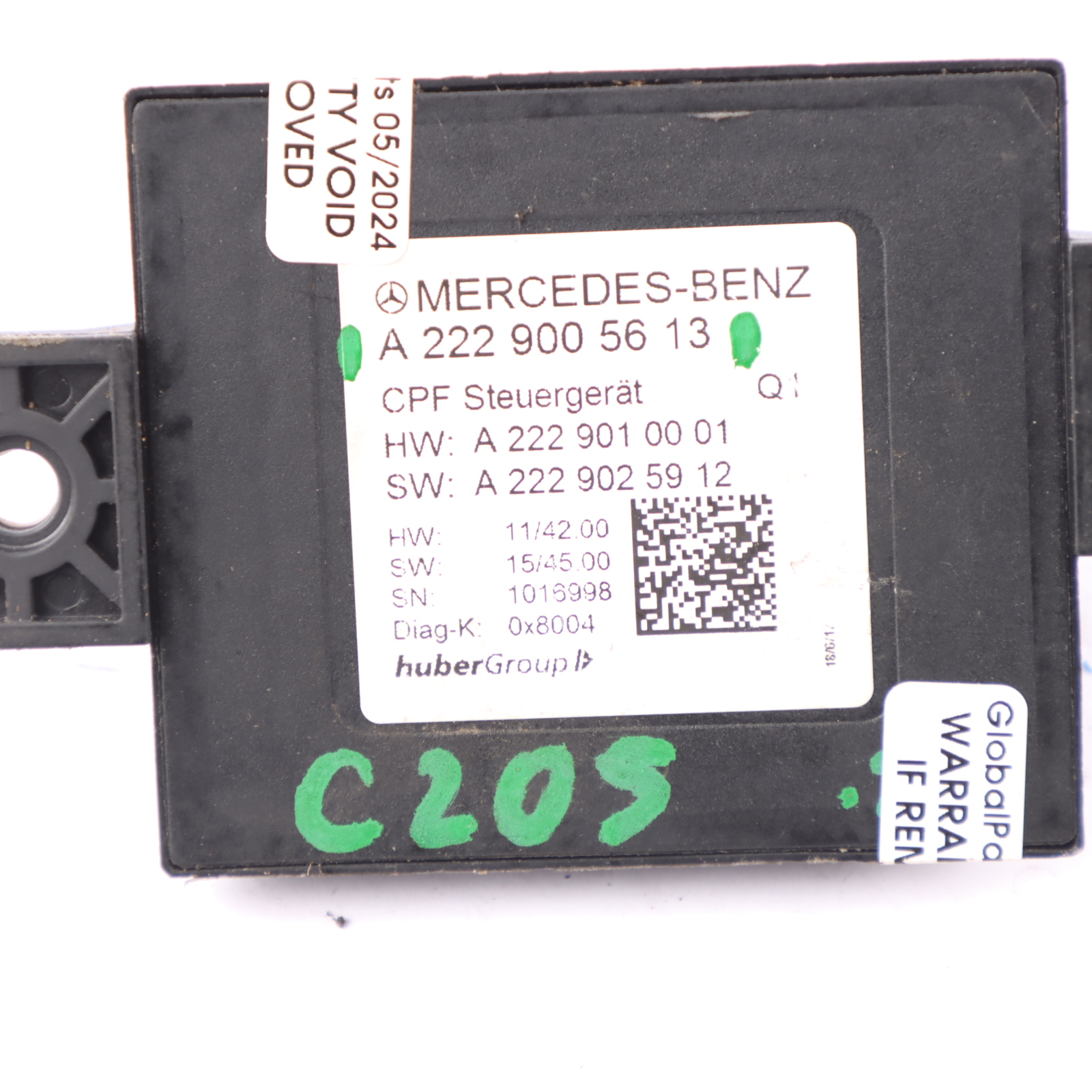 Mercedes W205 W222 W253 Kamera Rück Fahr Kamera Steuergerät Modul A2229005613