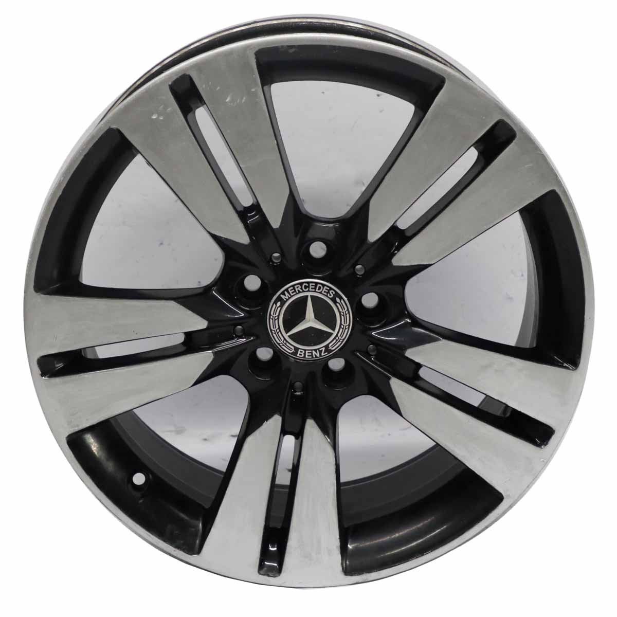 Mercedes W176 Leichtmetallfelge 18" ET:52 7,5J 5 Doppelspeiche A2464010402