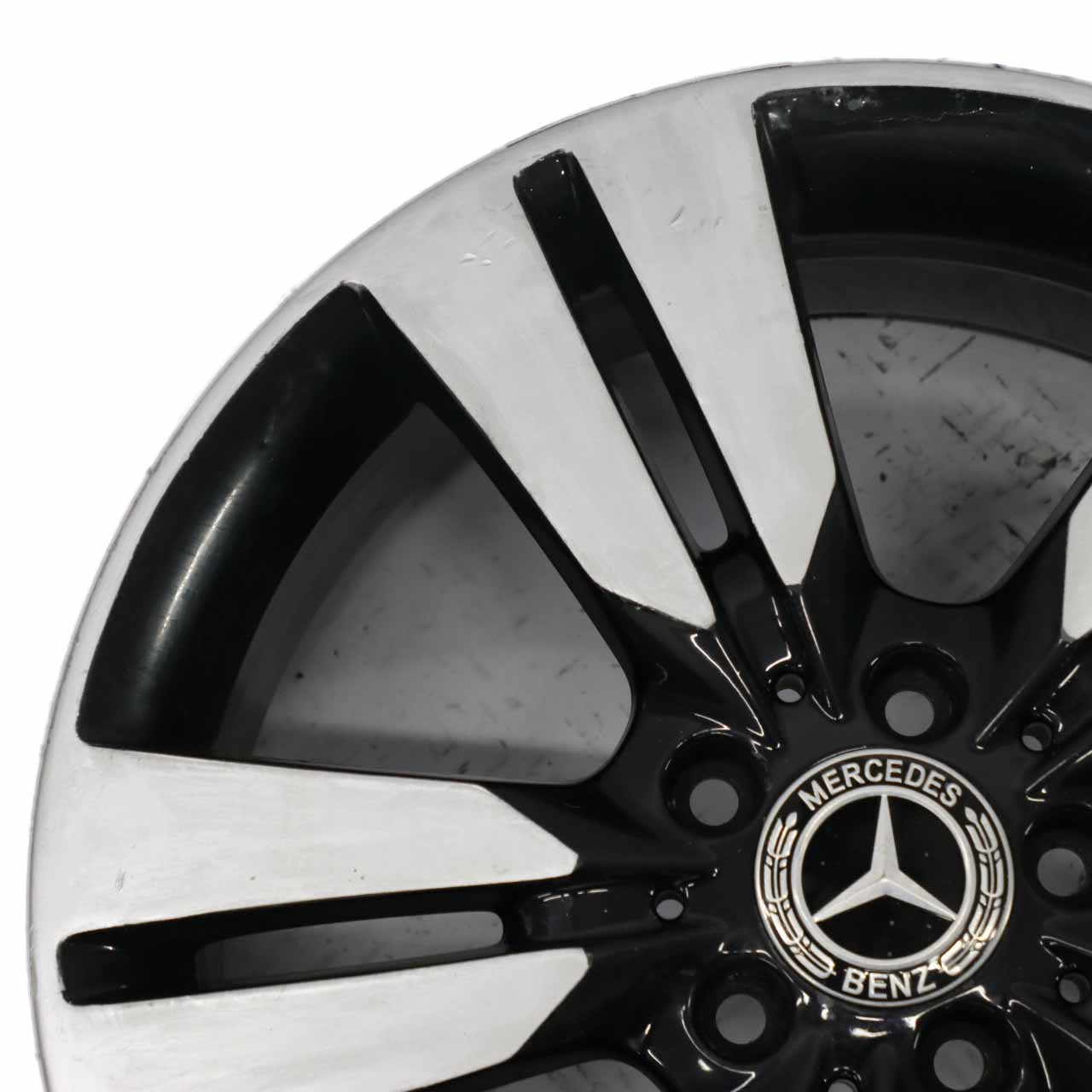 Mercedes W176 Leichtmetallfelge 18" ET:52 7,5J 5 Doppelspeiche A2464010402