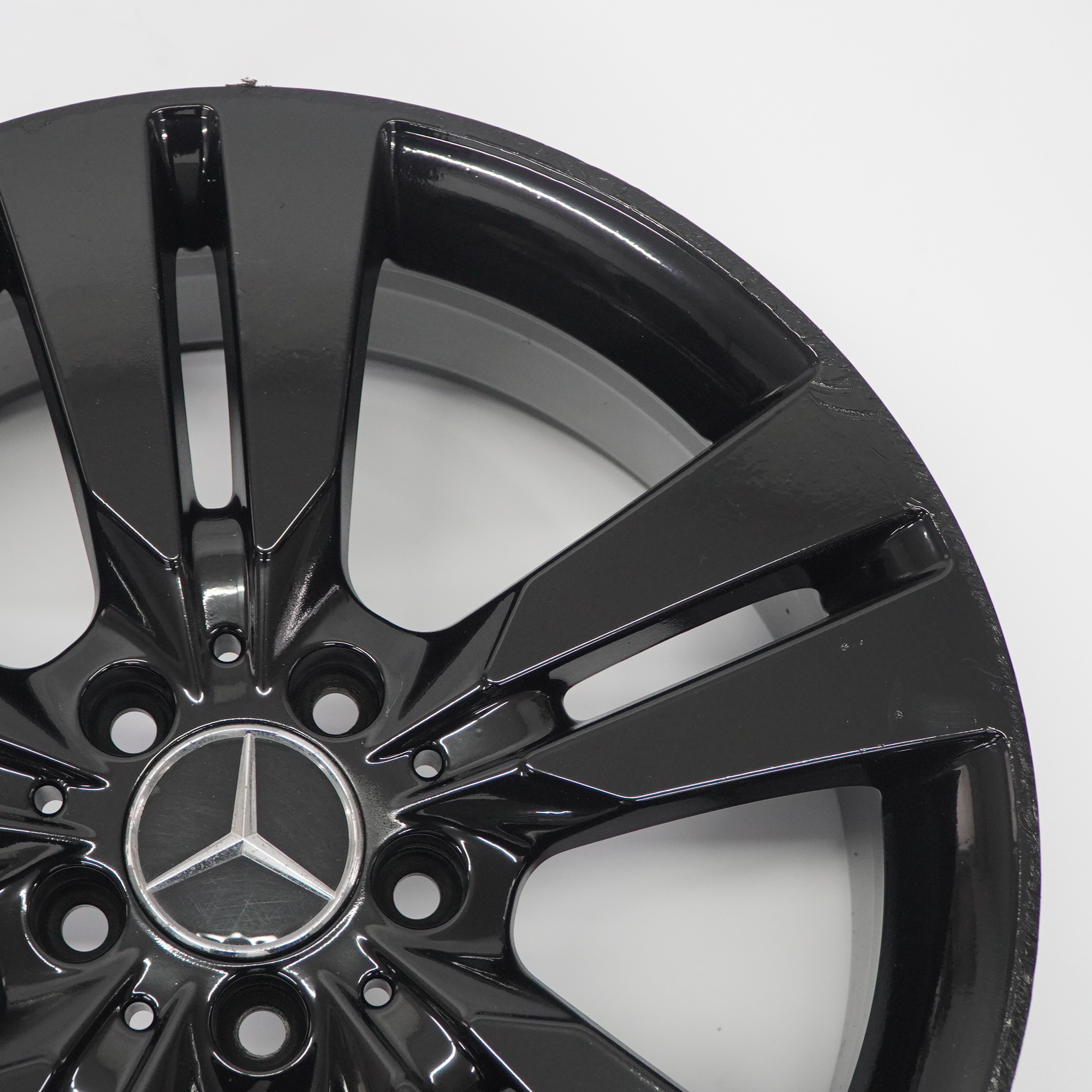 Mercedes W176 Schwarz Leicht metall felge 18" ET:52 7,5J A2464010402