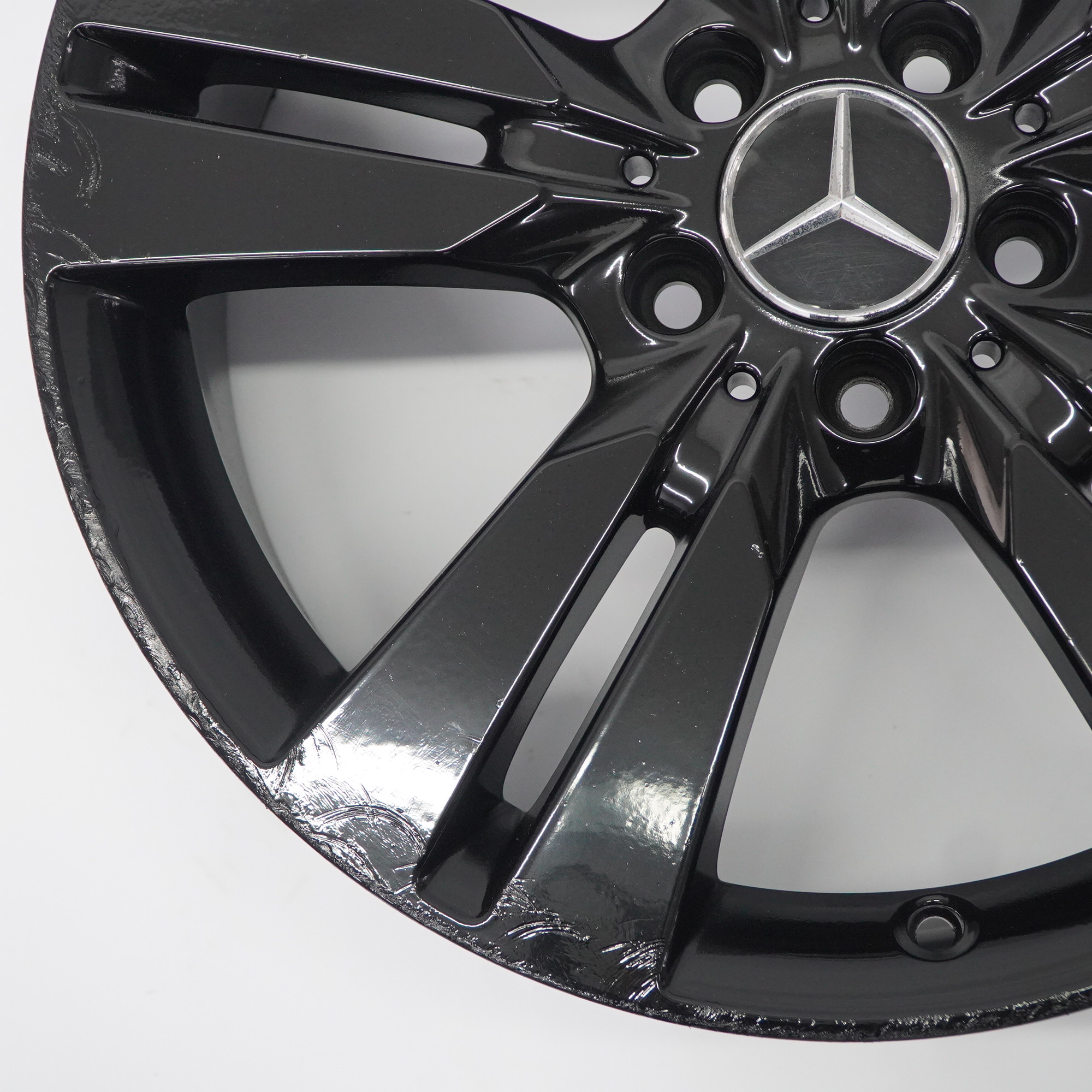 Mercedes W176 Schwarz Leicht metall felge 18" ET:52 7,5J A2464010402