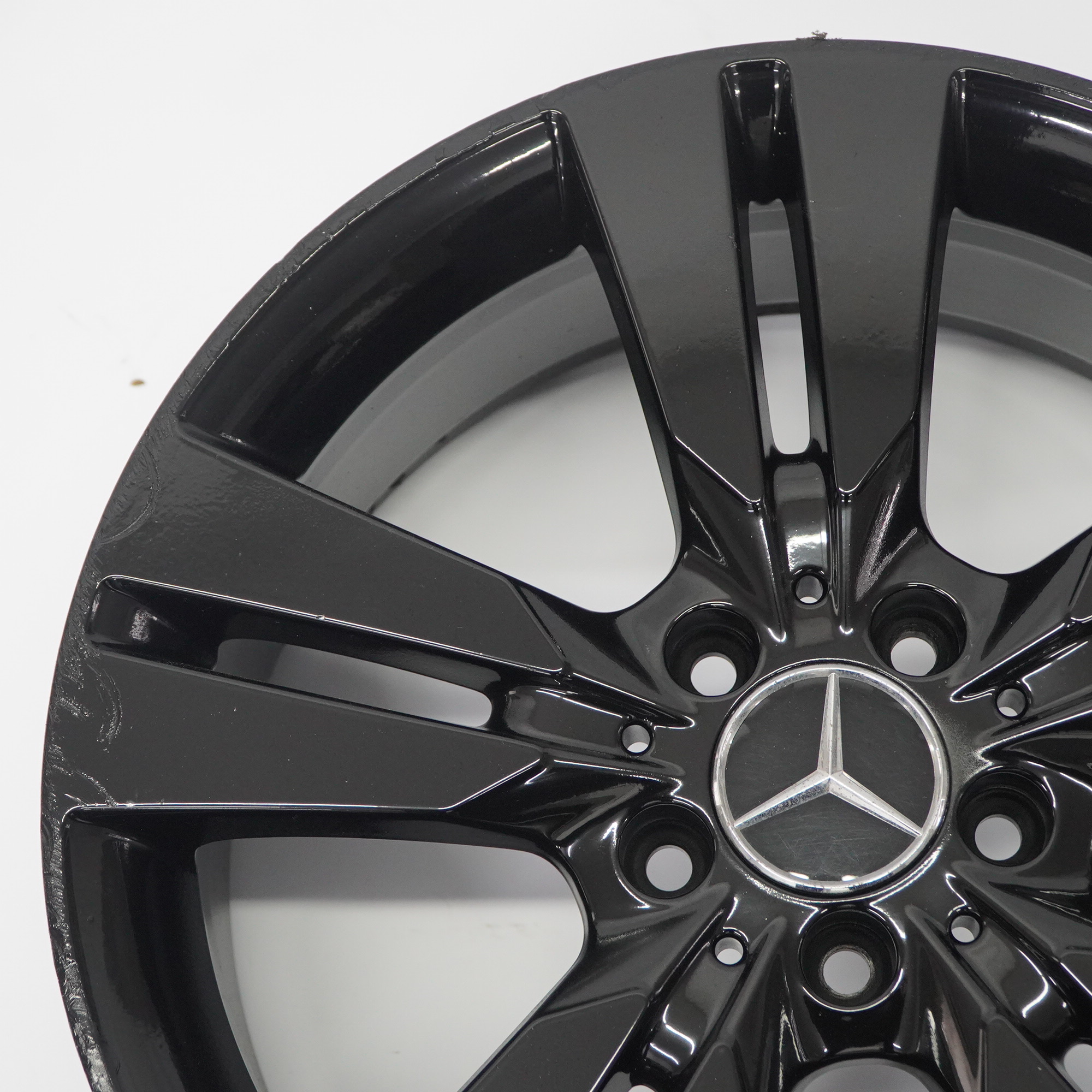 Mercedes W176 Schwarz Leicht metall felge 18" ET:52 7,5J A2464010402