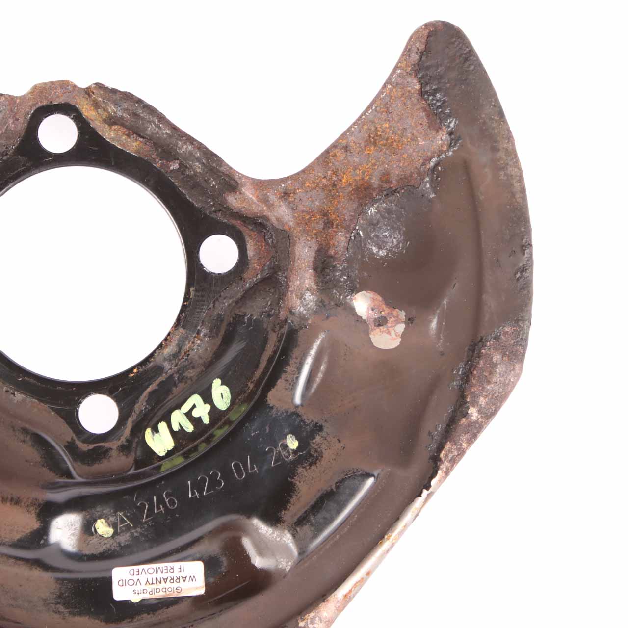 Brake Disc Plate Mercedes W176 W246 Rear Left N/S Protection Plate A2464230420