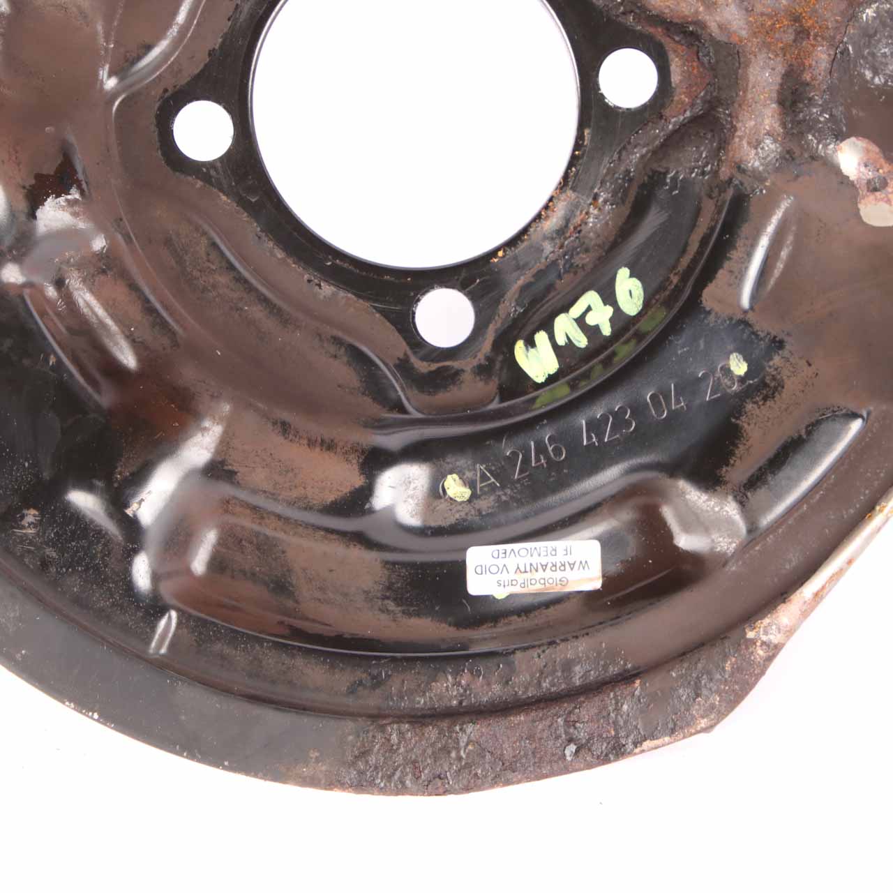 Brake Disc Plate Mercedes W176 W246 Rear Left N/S Protection Plate A2464230420