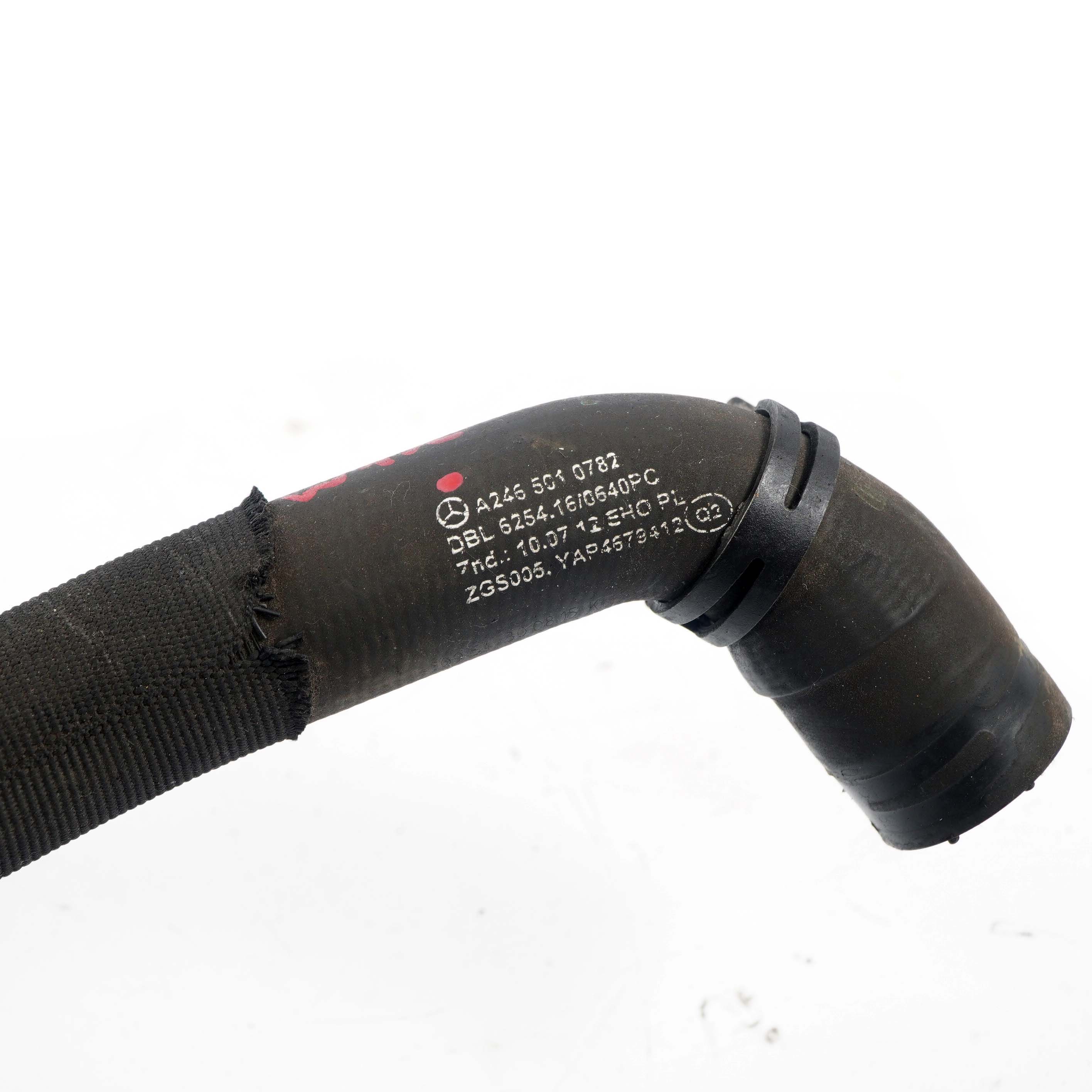 Mercedes W176 Radiator Coolant Hose Water Pipe Engine Cooling Diesel A2465010782