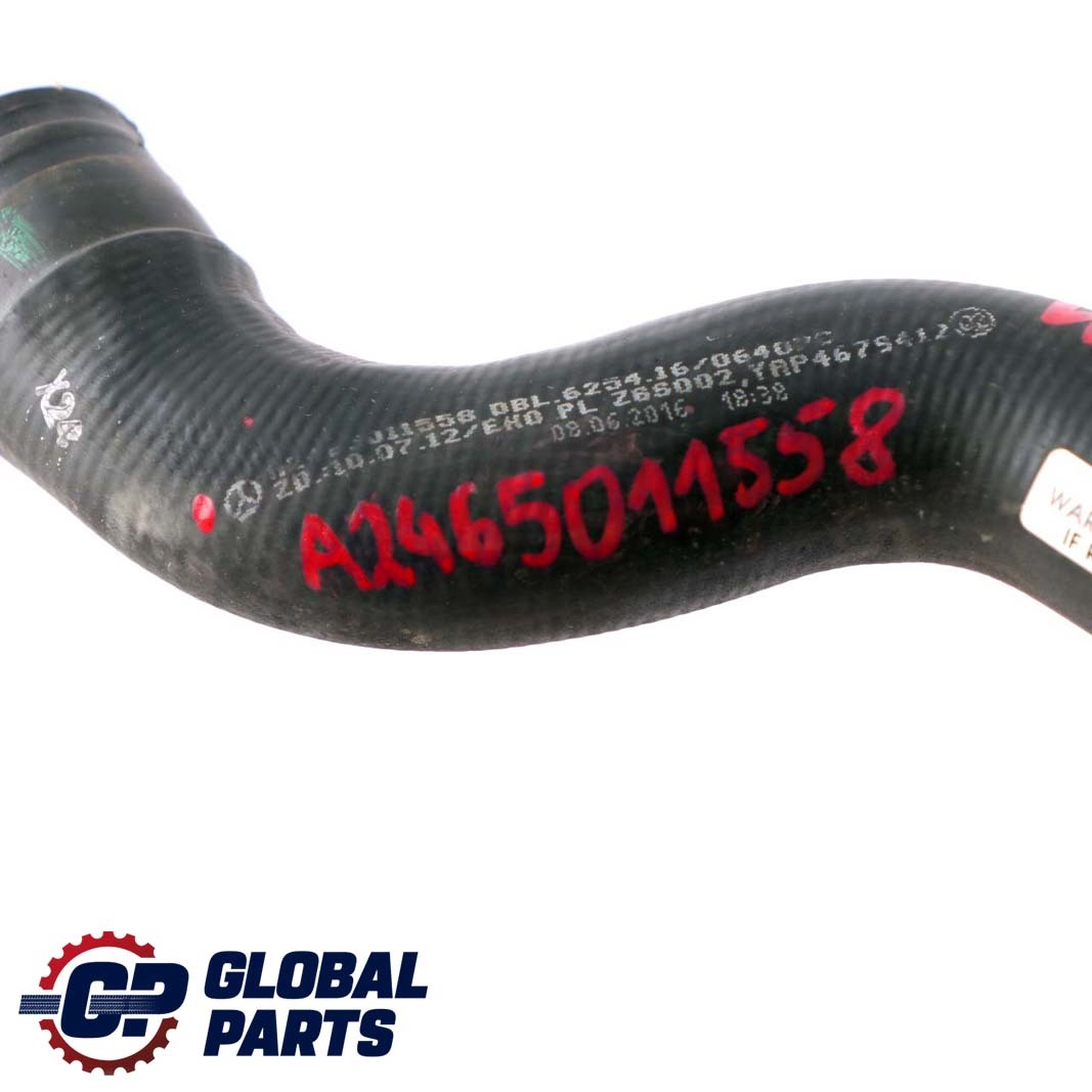 Mercedes W176 W246 OM607 Right Diesel Water Coolant Hose Pipe