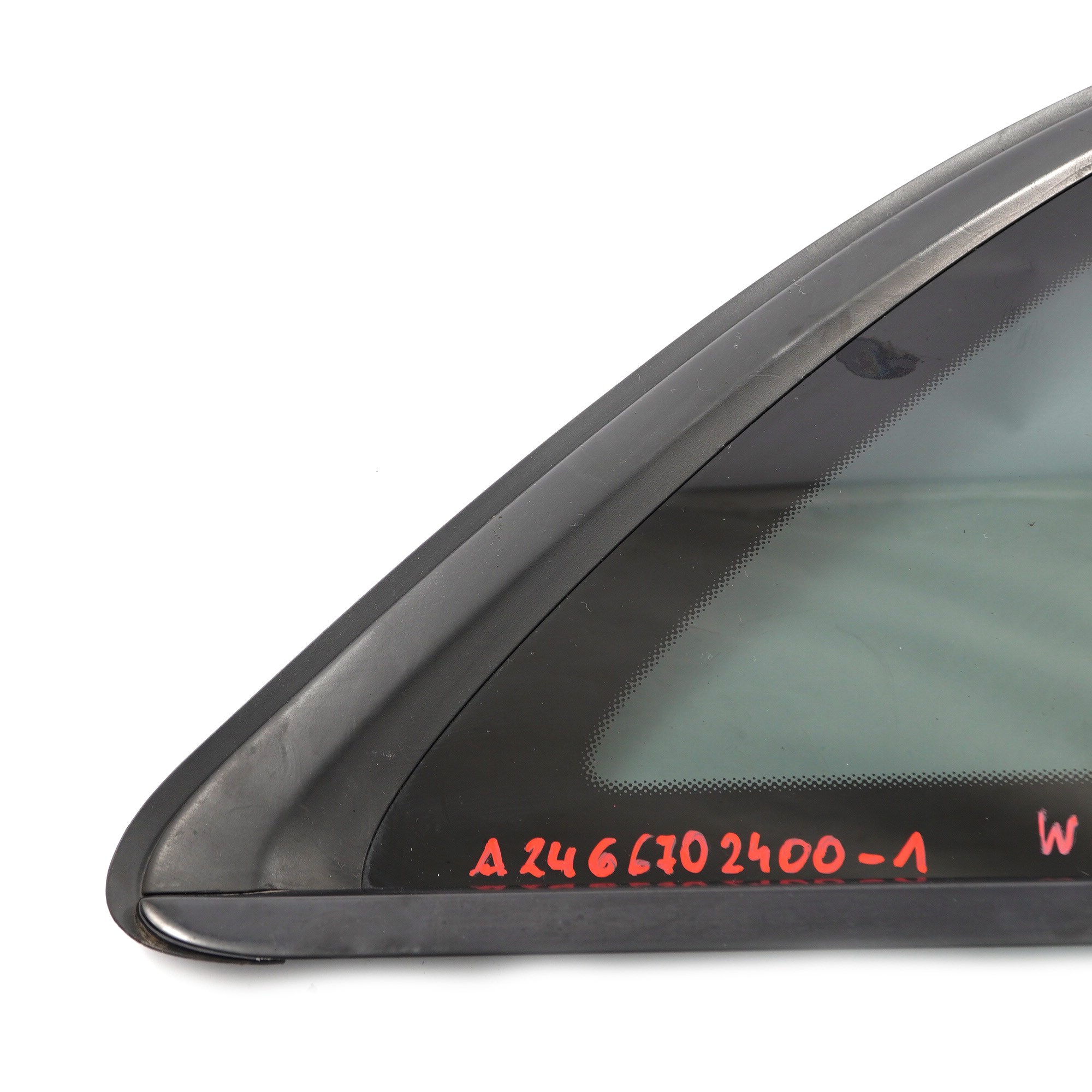 Mercedes W246 Quarter Side Window Glass Rear Right O/S Tinted AS3 A2466702400