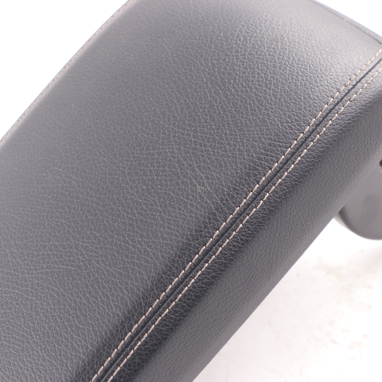 Arm Rest Mercedes W176 W246 Centre Console Armrest Storage Cover Black Leather