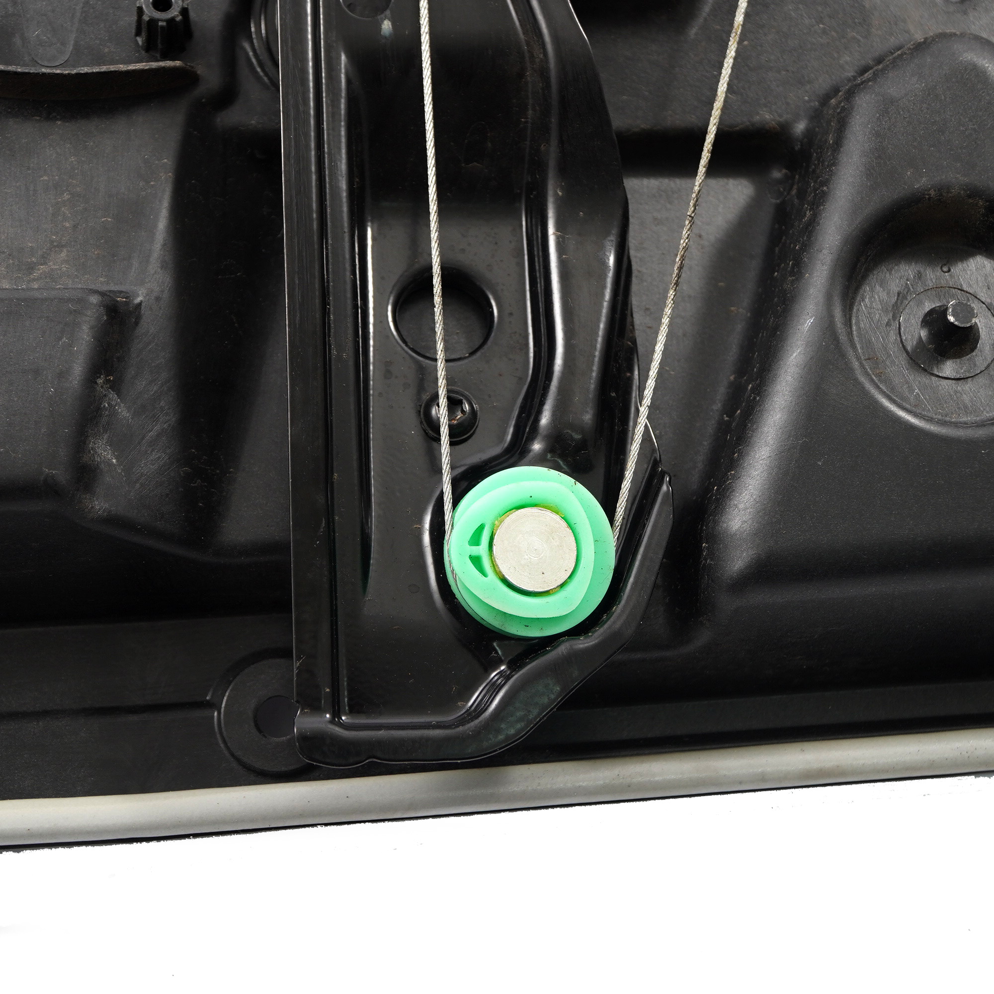 Mercedes W246 Türkartenhalterung hinten links Fensterheber Regulator