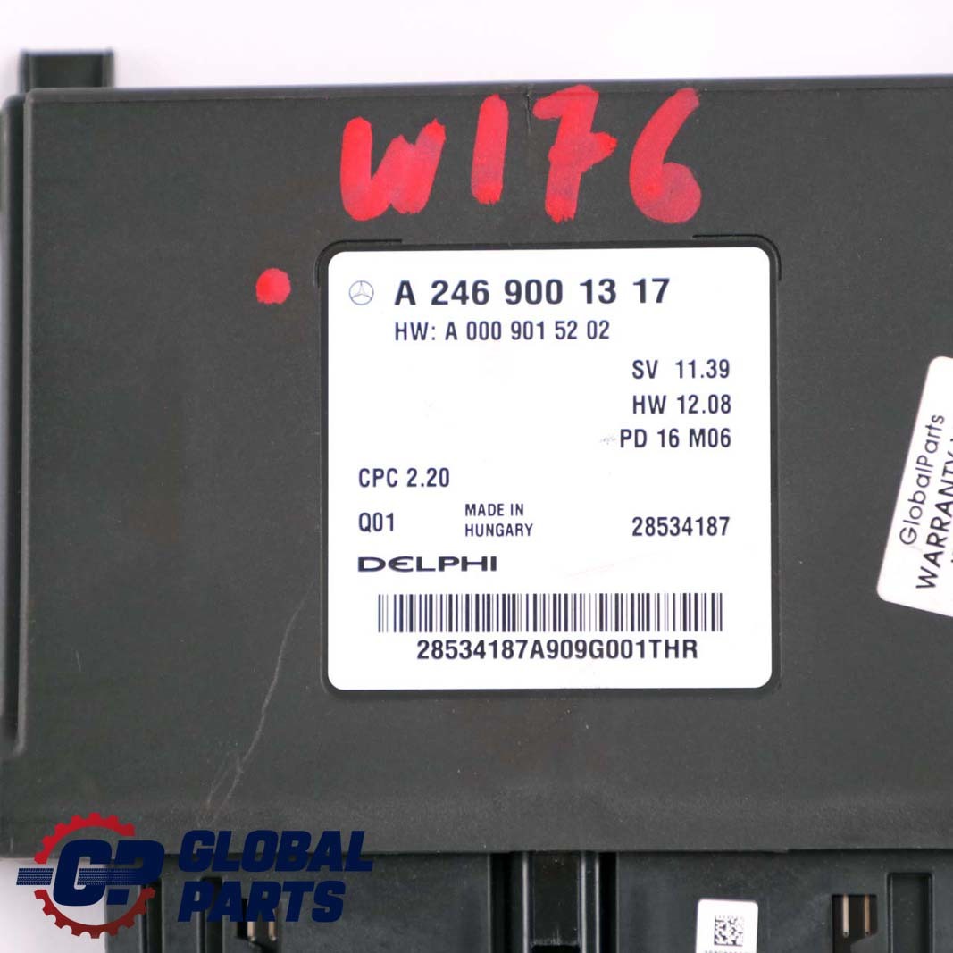 Mercedes-Benz A B W176 W246 Automatikgetriebe Steuergerät ECU A2469001317