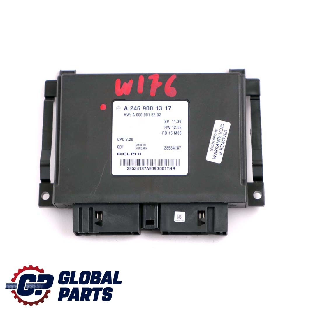 Mercedes-Benz A B W176 W246 Automatikgetriebe Steuergerät ECU A2469001317