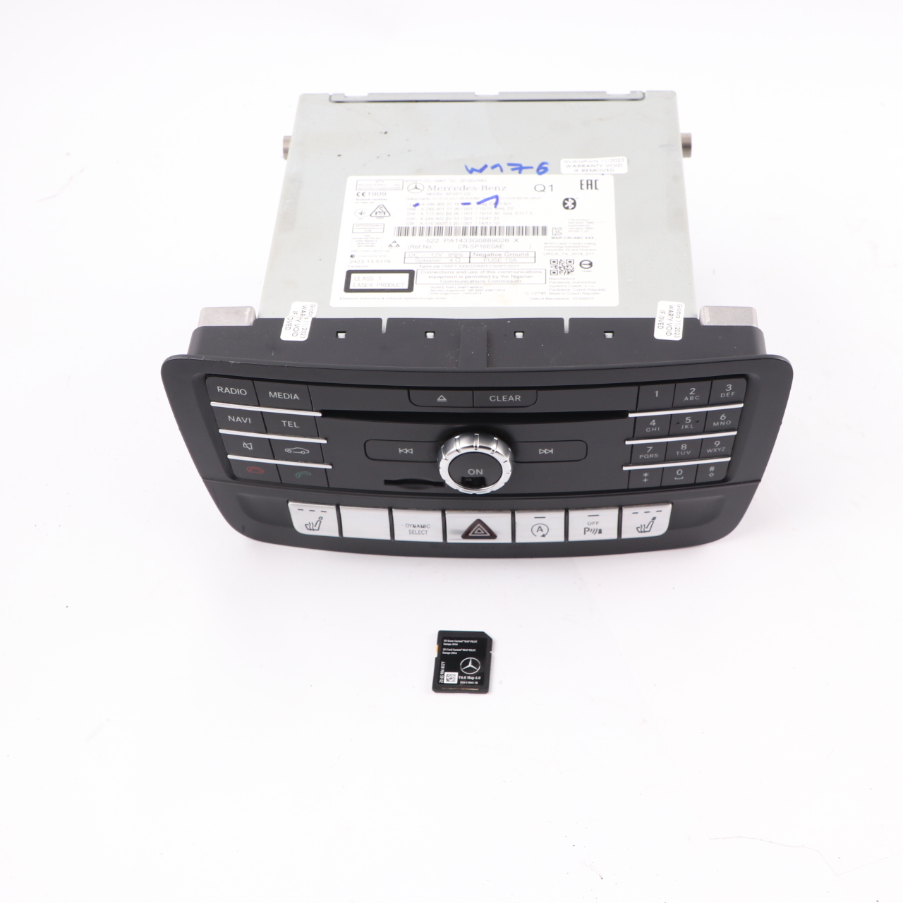 Radio CD Spieler Mercedes W176 W246 Audio Navigation Hauptgerät A2469002718