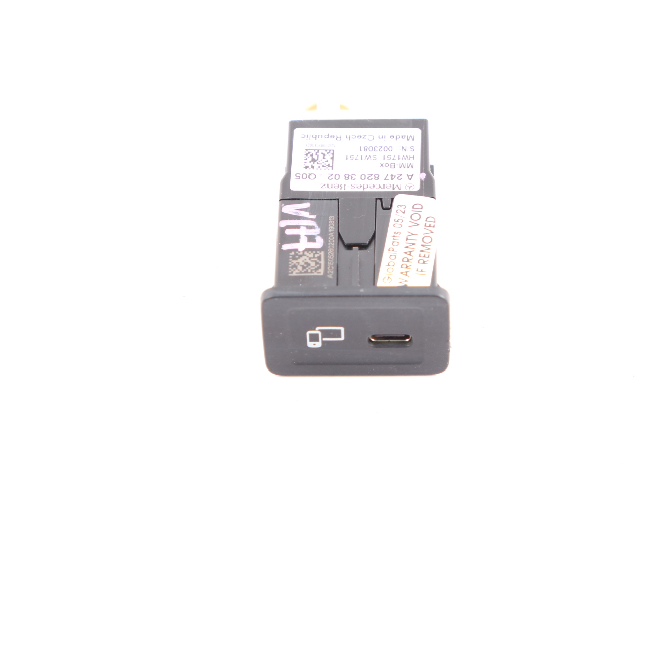 Mercedes W177 W247 USB Anschluss Multimedia Steckverbinder Einheit MM-BOX 