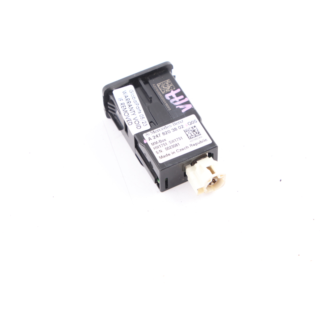 Mercedes W177 W247 USB Anschluss Multimedia Steckverbinder Einheit MM-BOX 