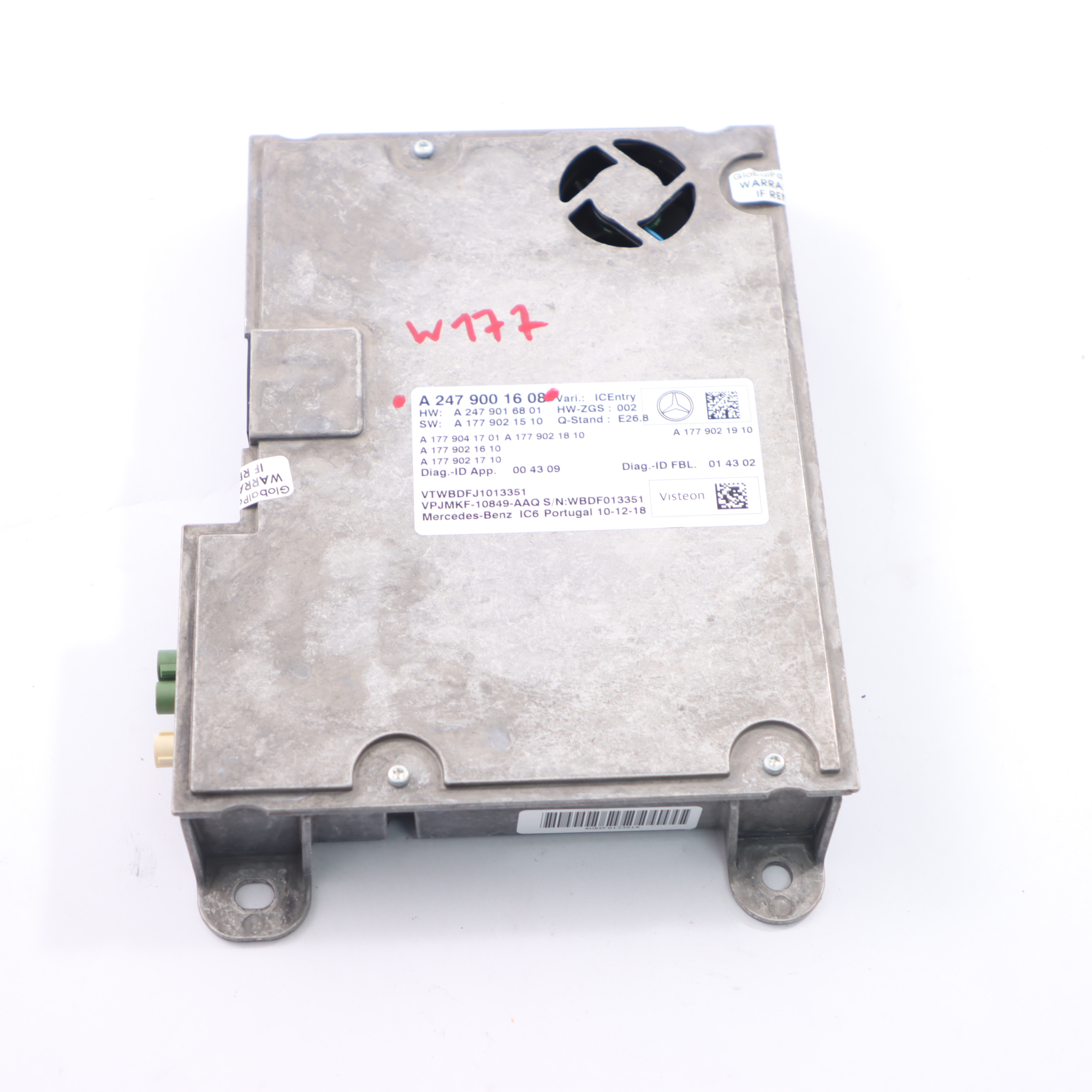 Modul Mercedes W177 W247 Kombiinstrument Steuermodul A2479001608