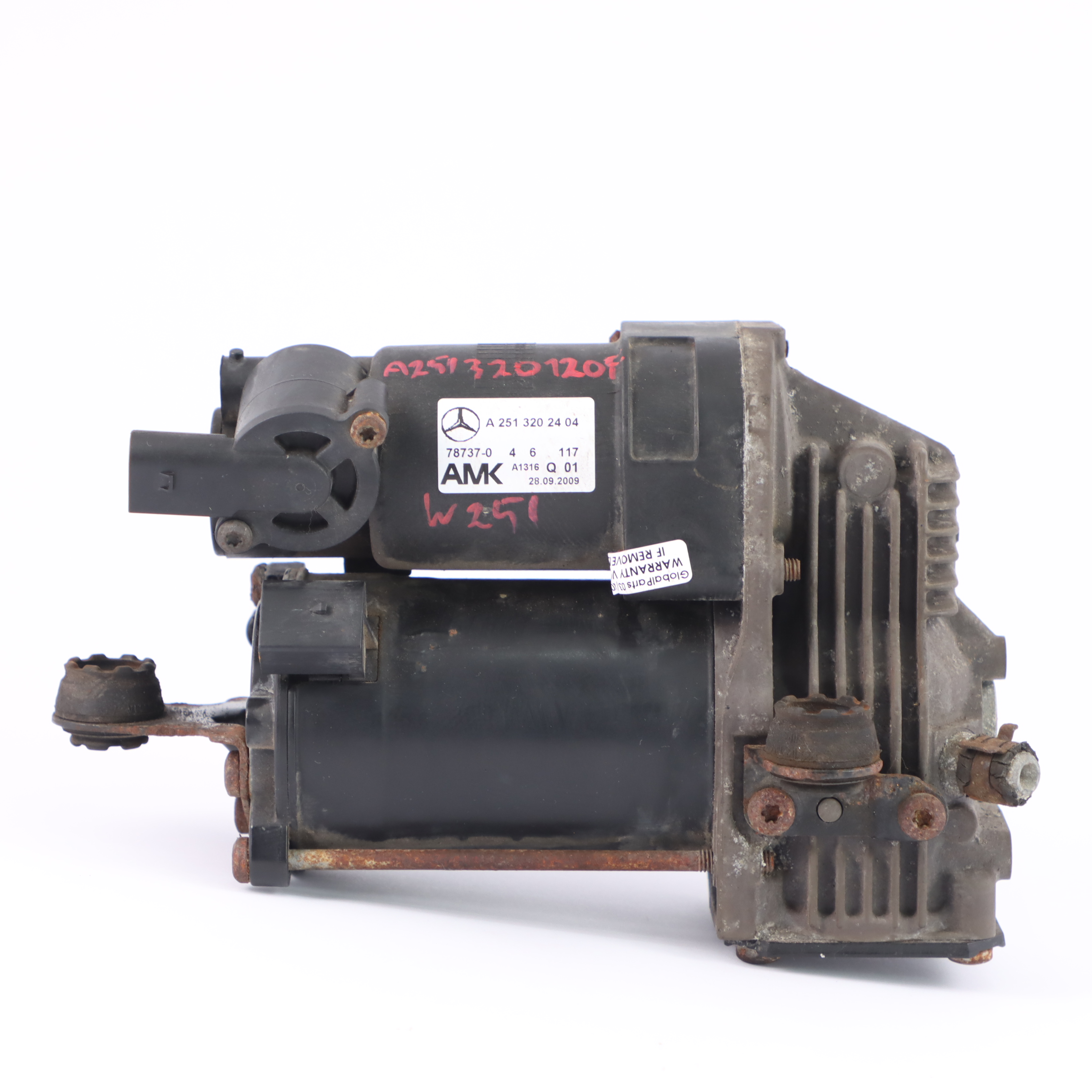 Mercedes W251 Luft federung Kompressor Pumpe Steuergerät A2513202404