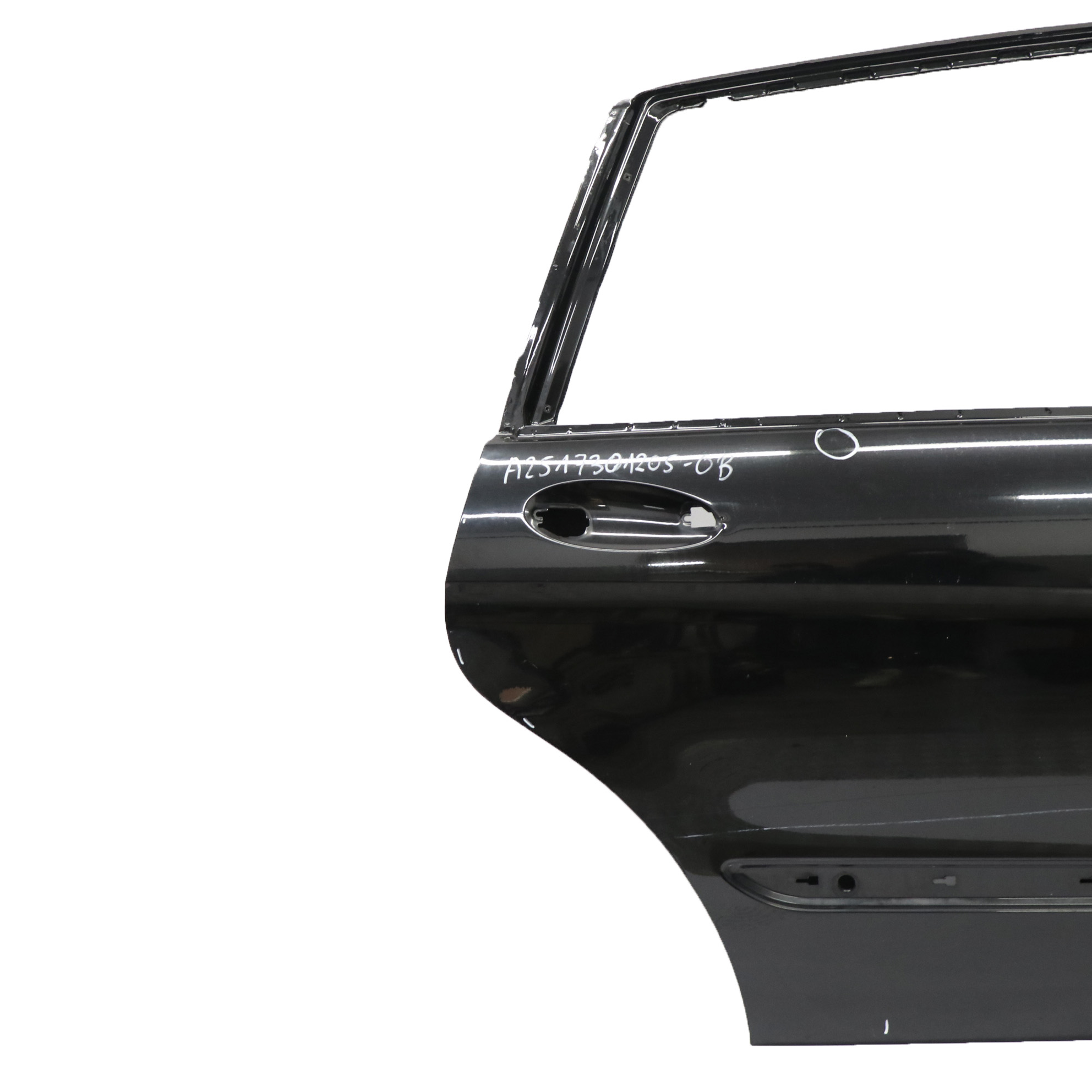 Mercedes W251 Door Rear Right O/S Obsidian Black Metallic - 197