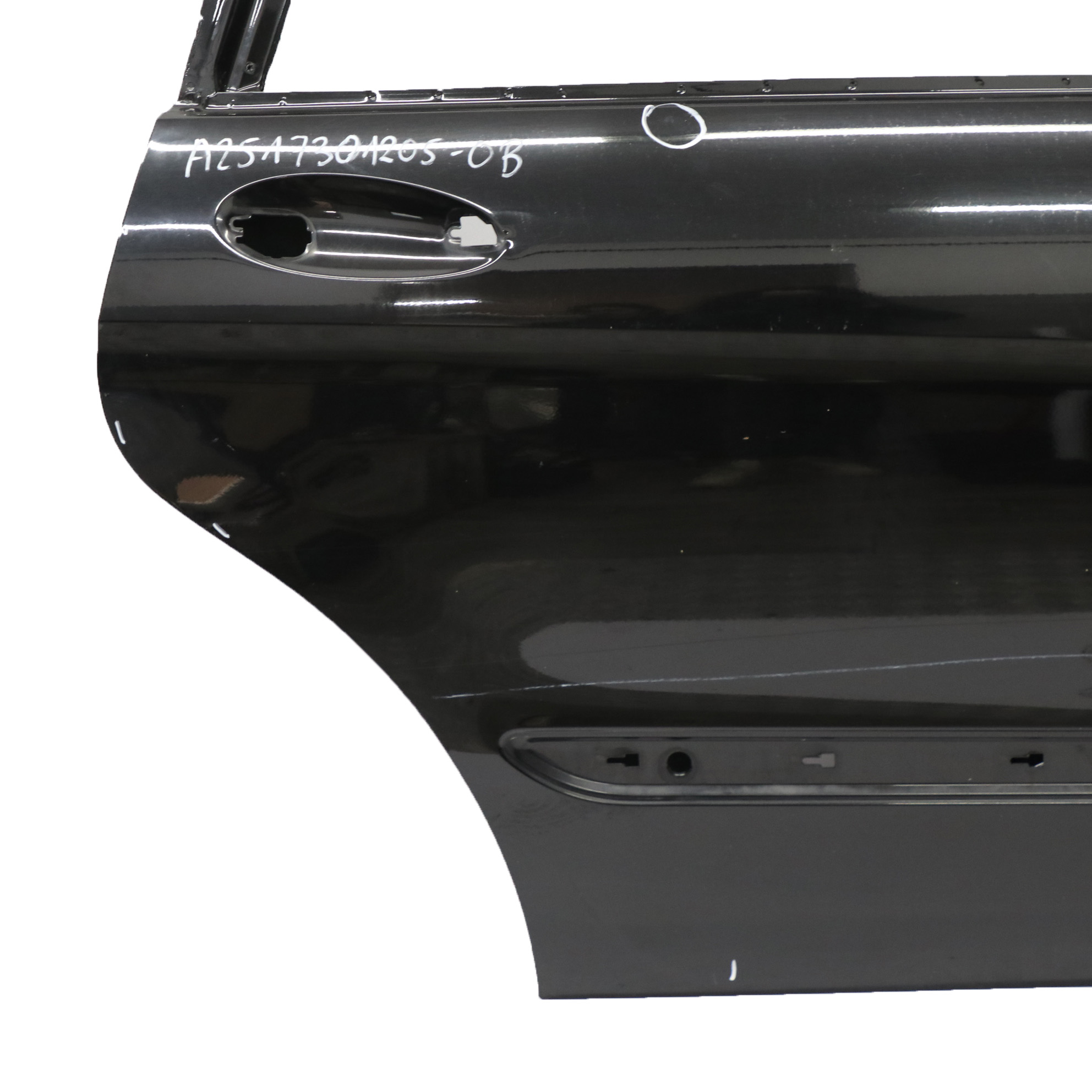 Mercedes W251 Door Rear Right O/S Obsidian Black Metallic - 197